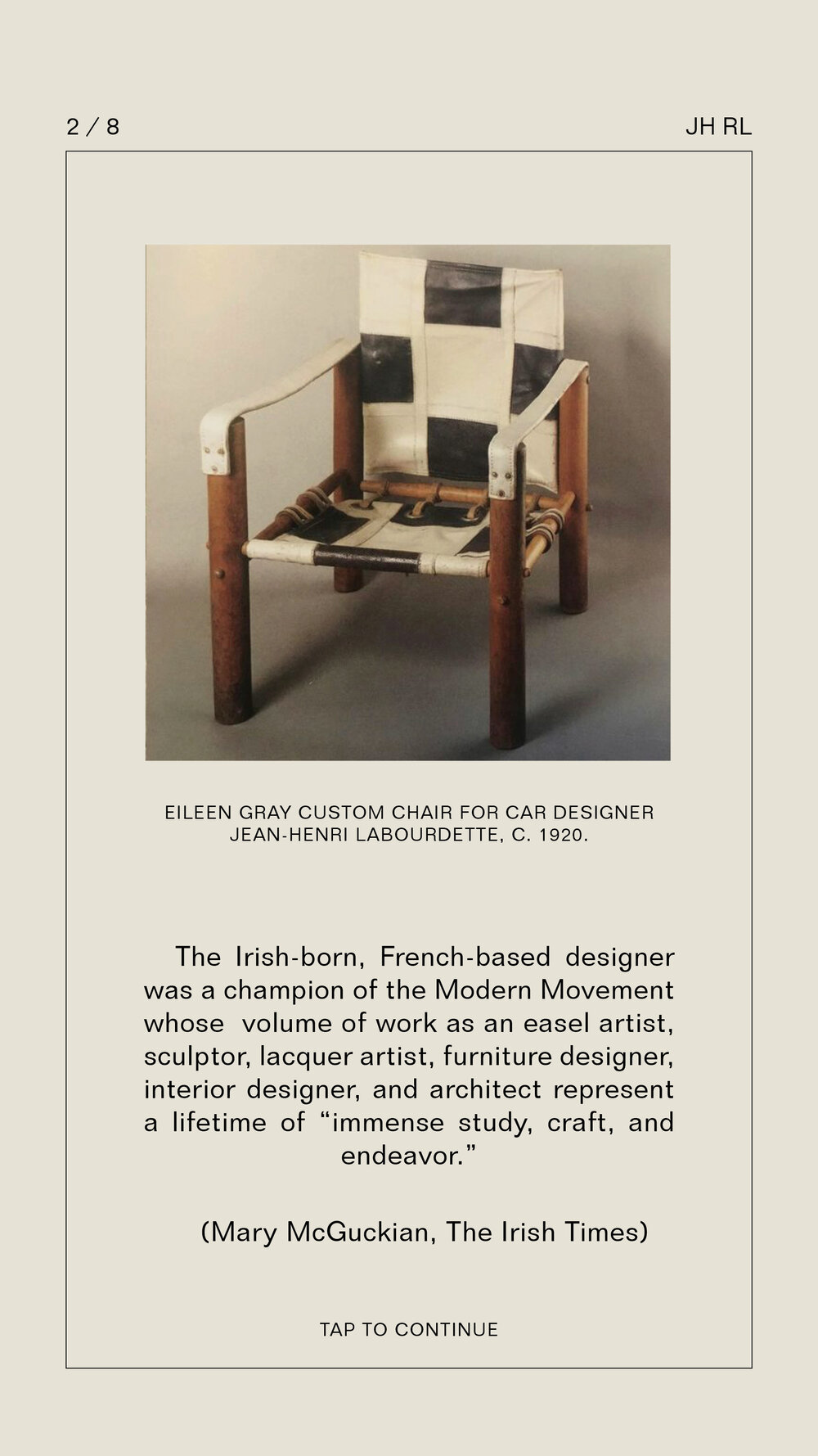 JH Reference Library - Eileen Gray, Checkered Collection2.jpg