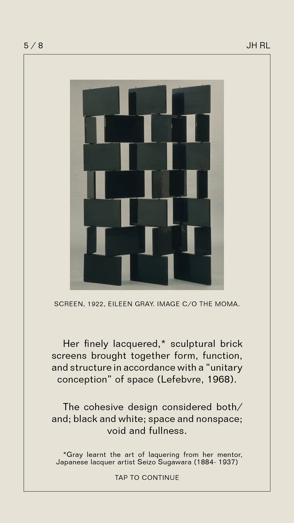 JH Reference Library - Eileen Gray, Checkered Collection5.jpg