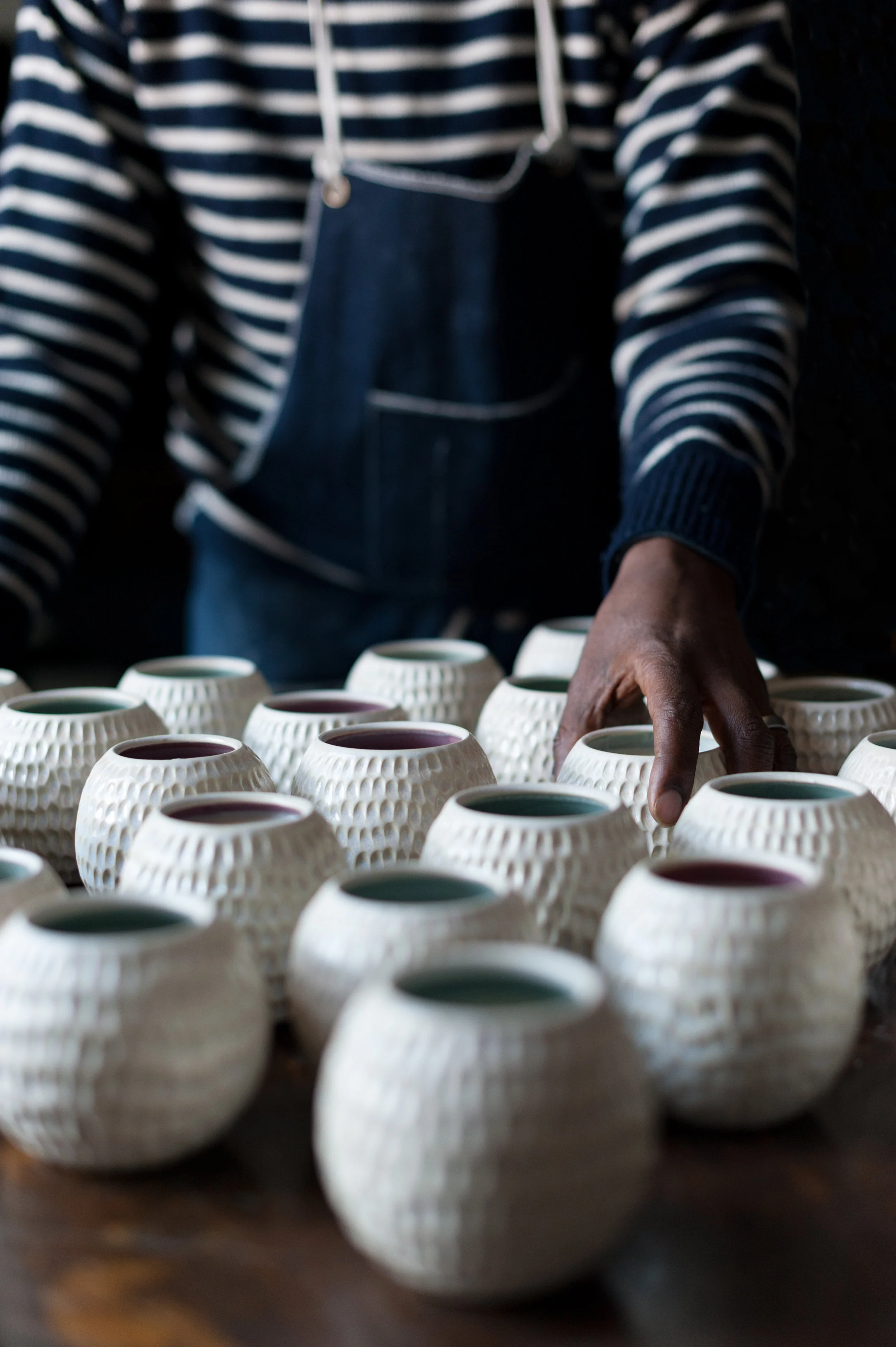 For Rookwood Pottery