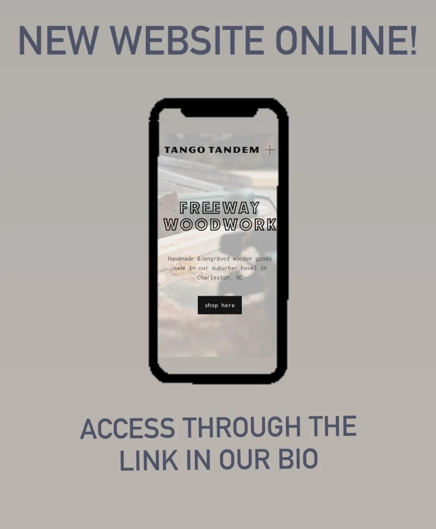 NEW WEBSITE!! 💻📱 #woodwork #smallbusiness #homedecor #laserengraving