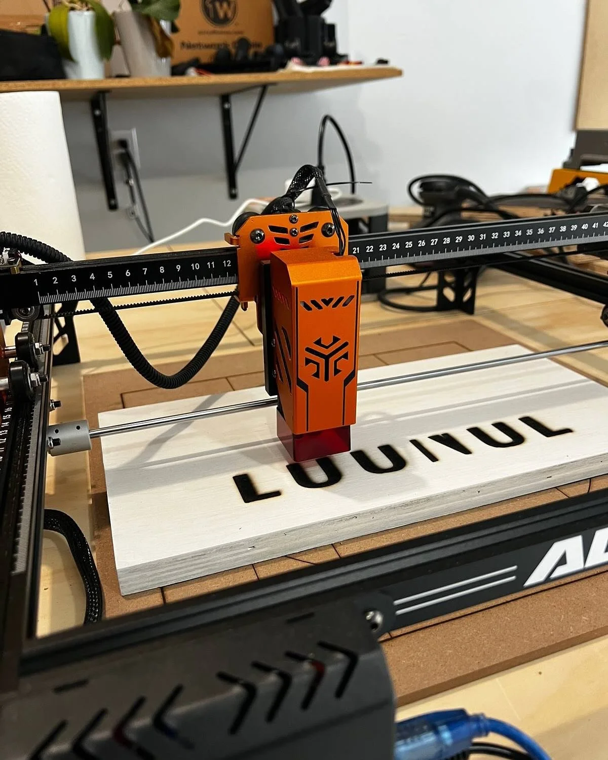 From concept to creation 🔥 Watch us bring The Lounge tray to life with precision laser engraving! ✨ #LaserEngraving #CraftedWithCare #MadeToLast #CustomDesign #TrayGoals&rdquo;