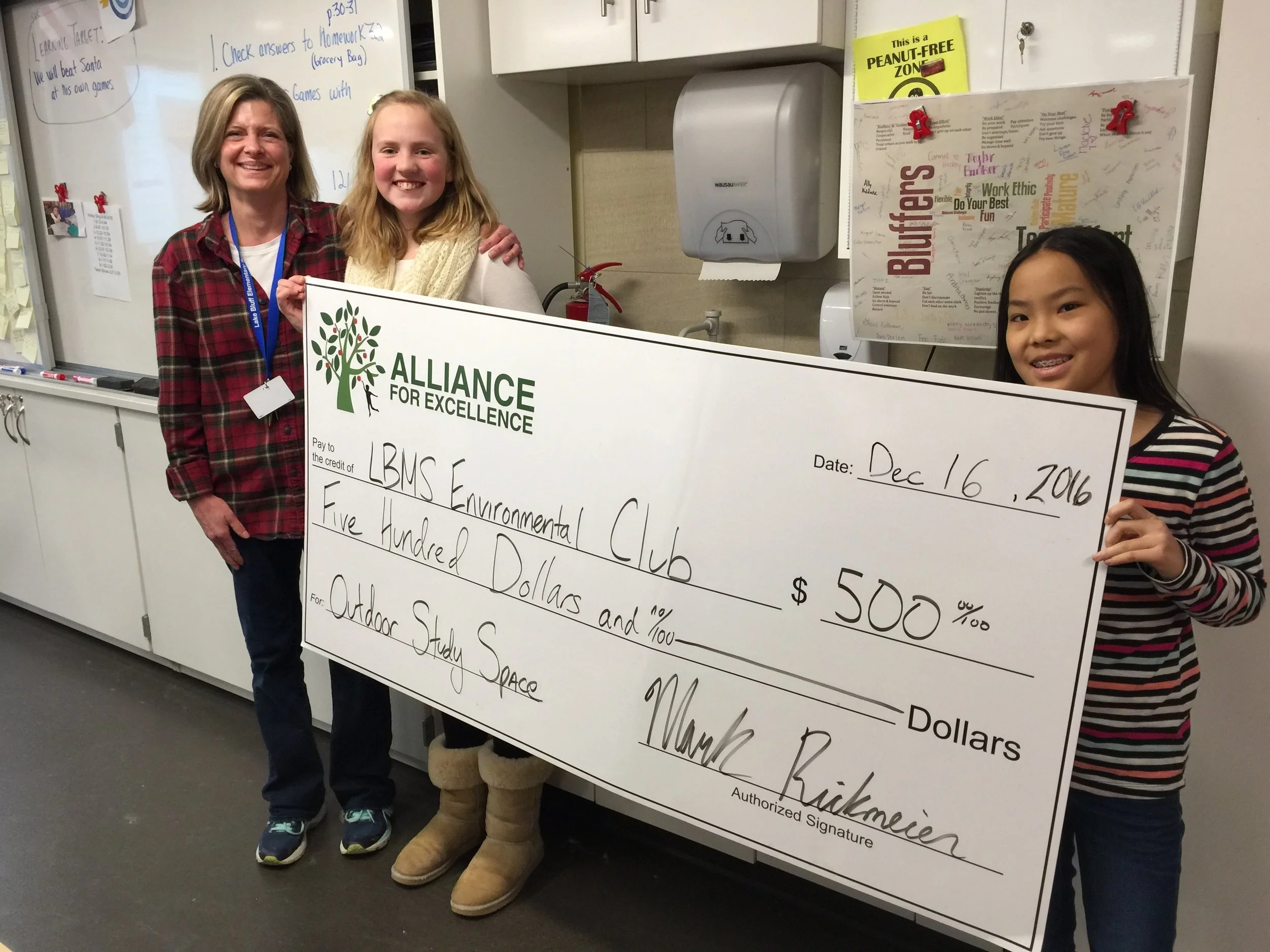 Grant for Outdoor Study Space