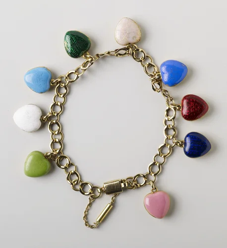 Queen Victoria's locket bracelet. Photo courtesy of the Royal Collection Trust.