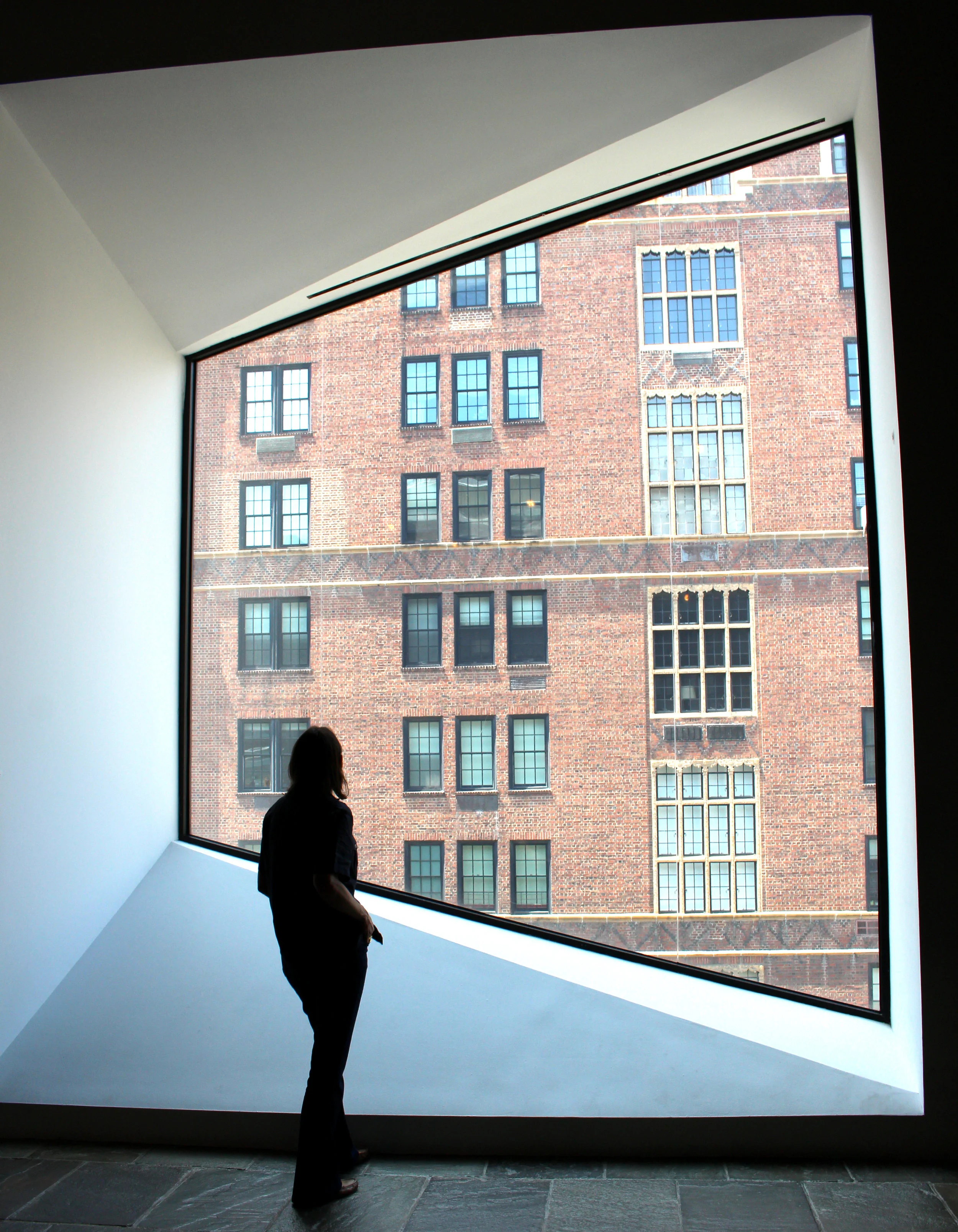 The designer at the Met Breuer. For the native New Yorker, a perfect New York City day would include a run around the reservoir in Central Park, or along the East River, then a coffee at the Met Breuer and a walk on Madison or Fifth, and then a ferry ride going to Brooklyn for dinner.