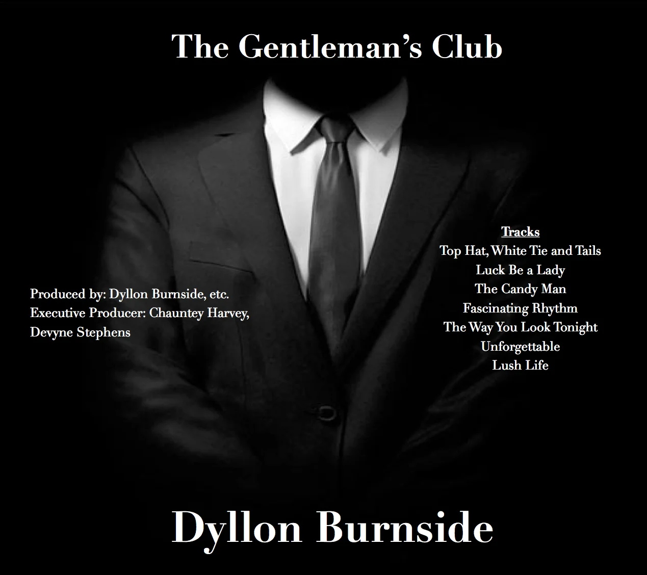 ** This is a mock illustration. All artwork and track listing subject to change.