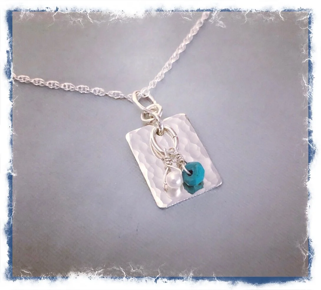 Turquoise & Pearl Necklace