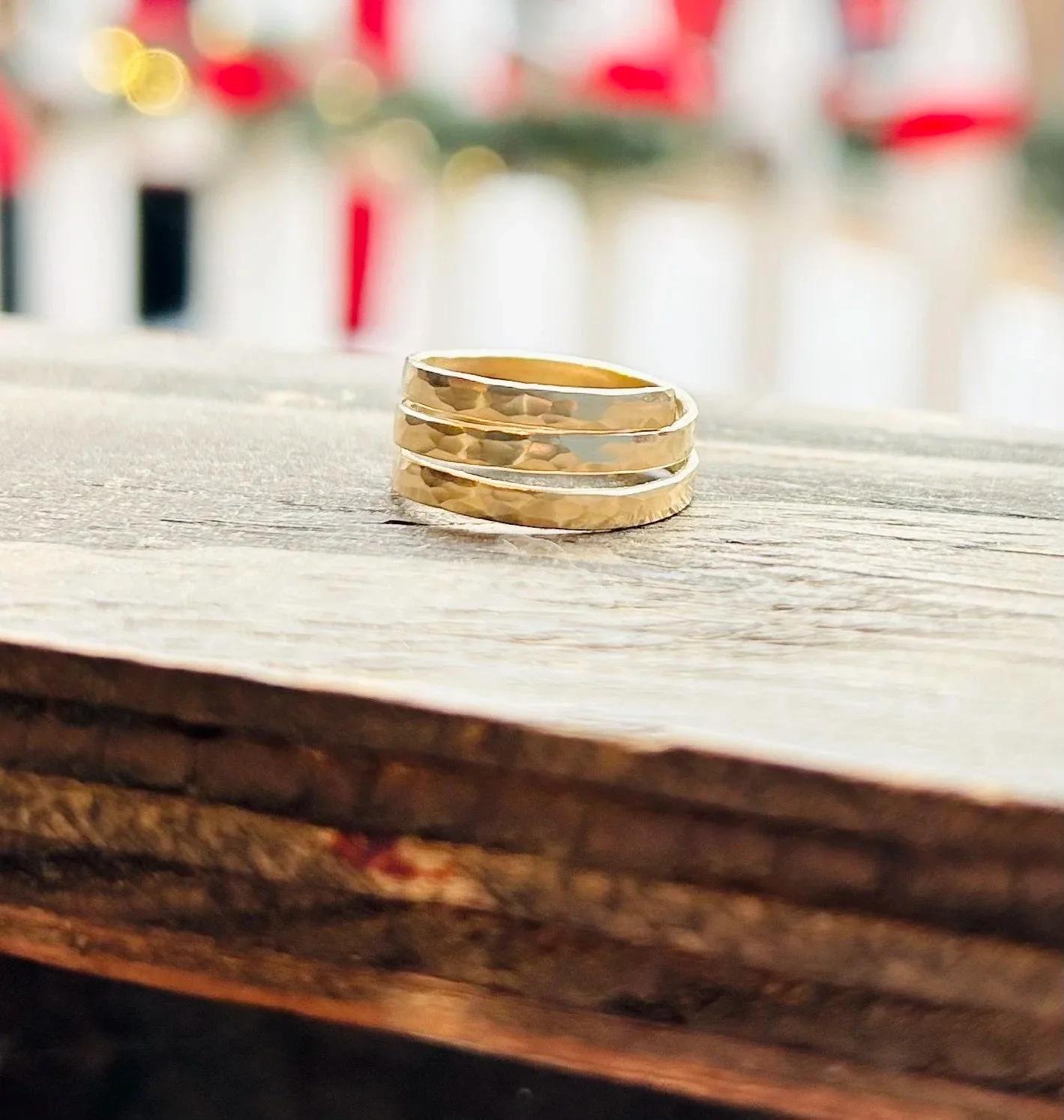 14K Gold Filled Adjustable Ring