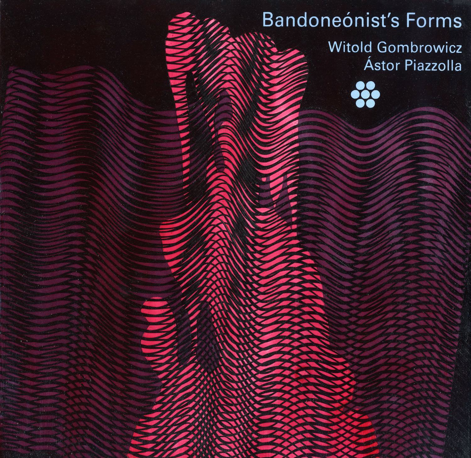   Ástor Piazzolla &amp; Witold Gombrowicz—Bandoneónist’s Forms  2013 Oil on cradled panel 12 x 12 in  &nbsp; 