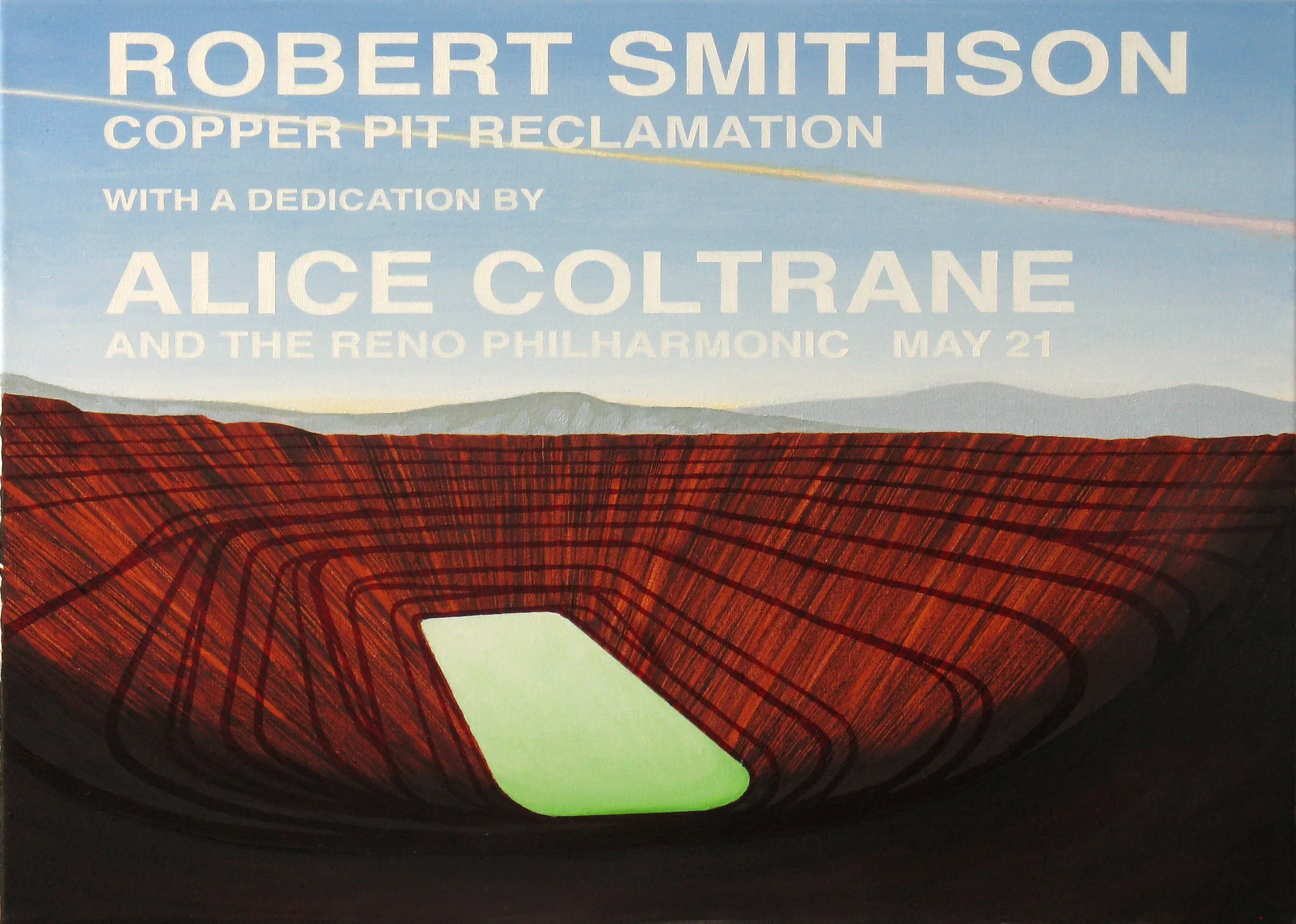 Robert Smithson-Copper Pit Reclamation-1973