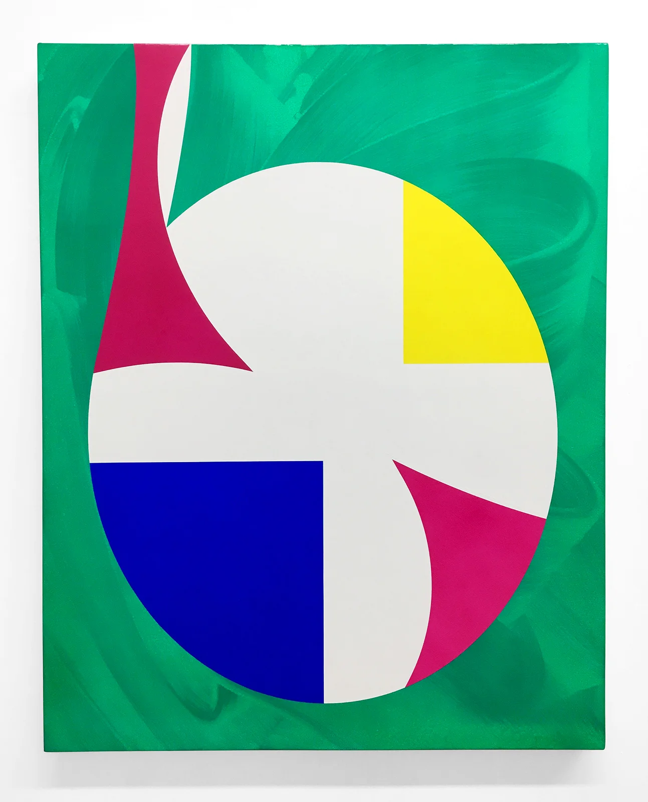Orchard Society Nº. 1 2016 Acrylic on canvas over panel 30 x 24 inches