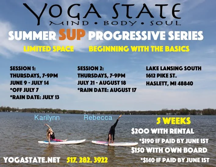 SUP 5 Week Class/session 1