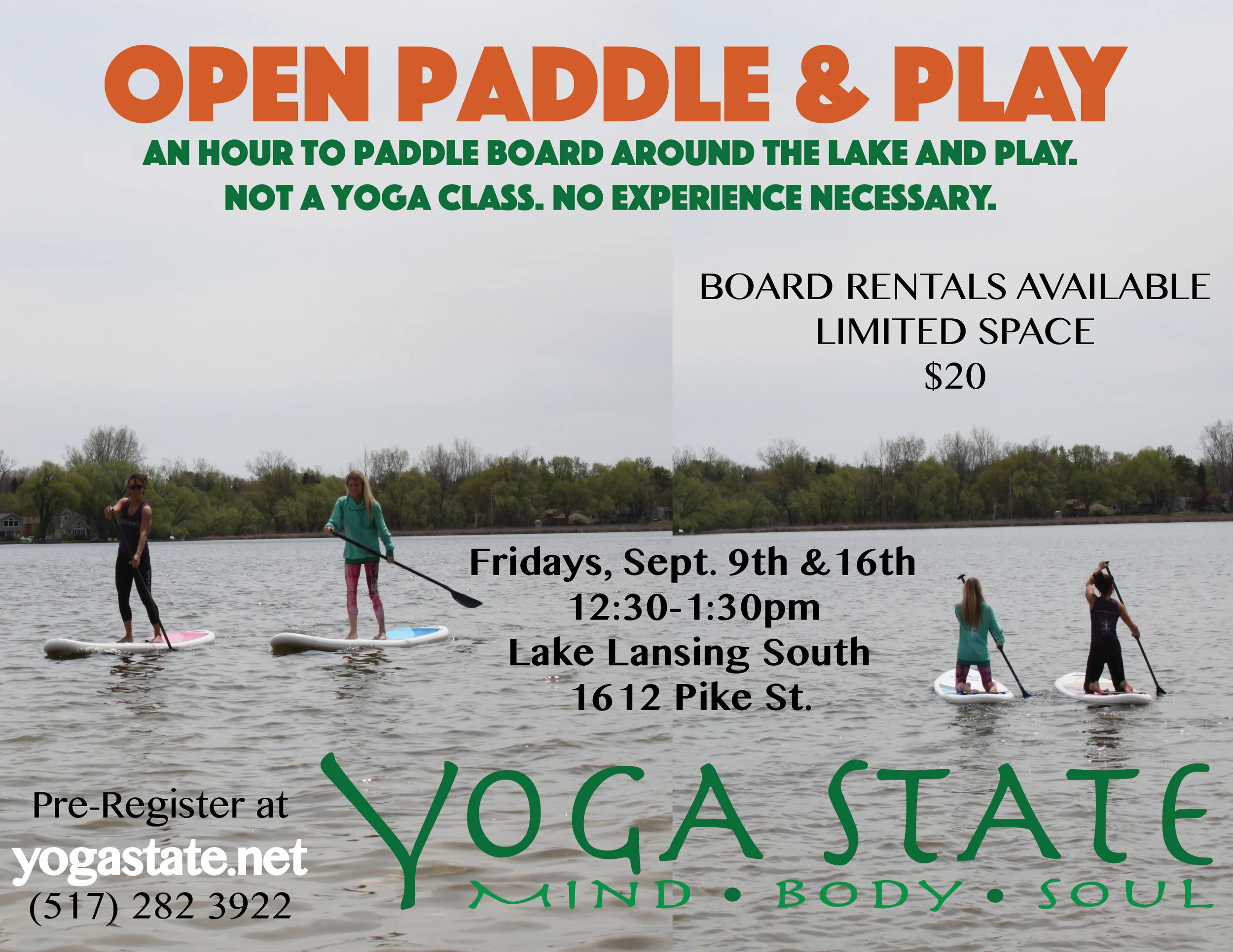 OPEN PADDLE SUP