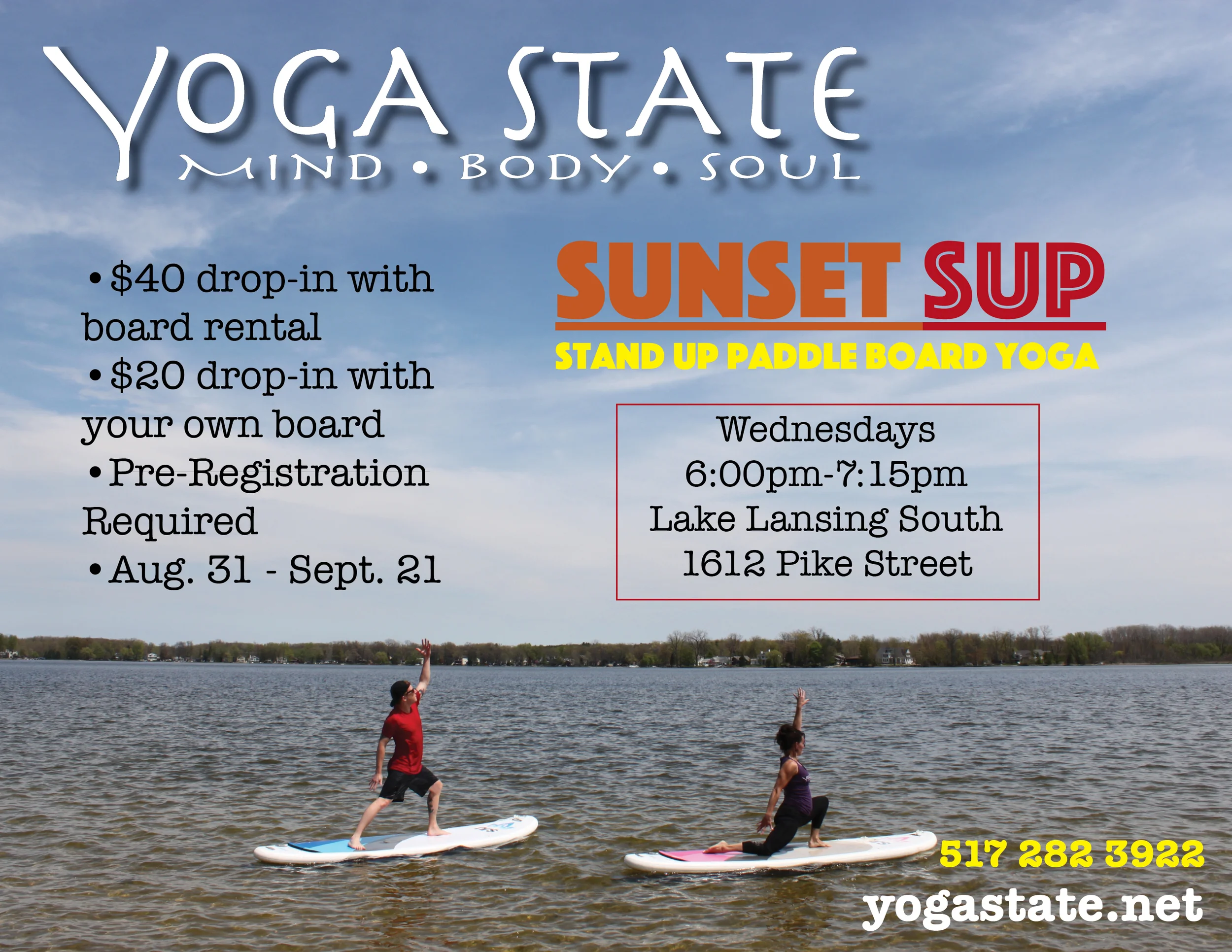 Sunset SUP Drop In