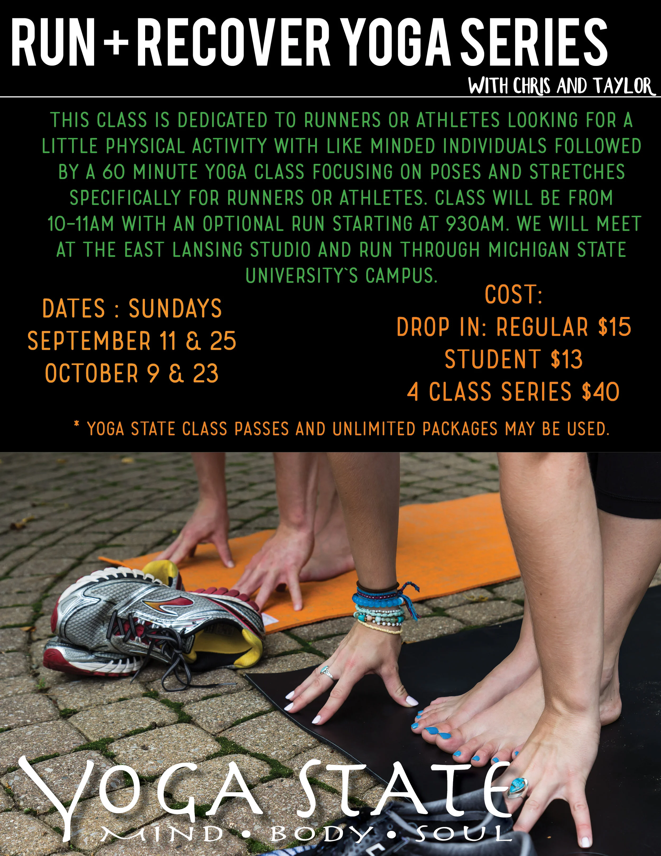 Run + Recovery Yoga