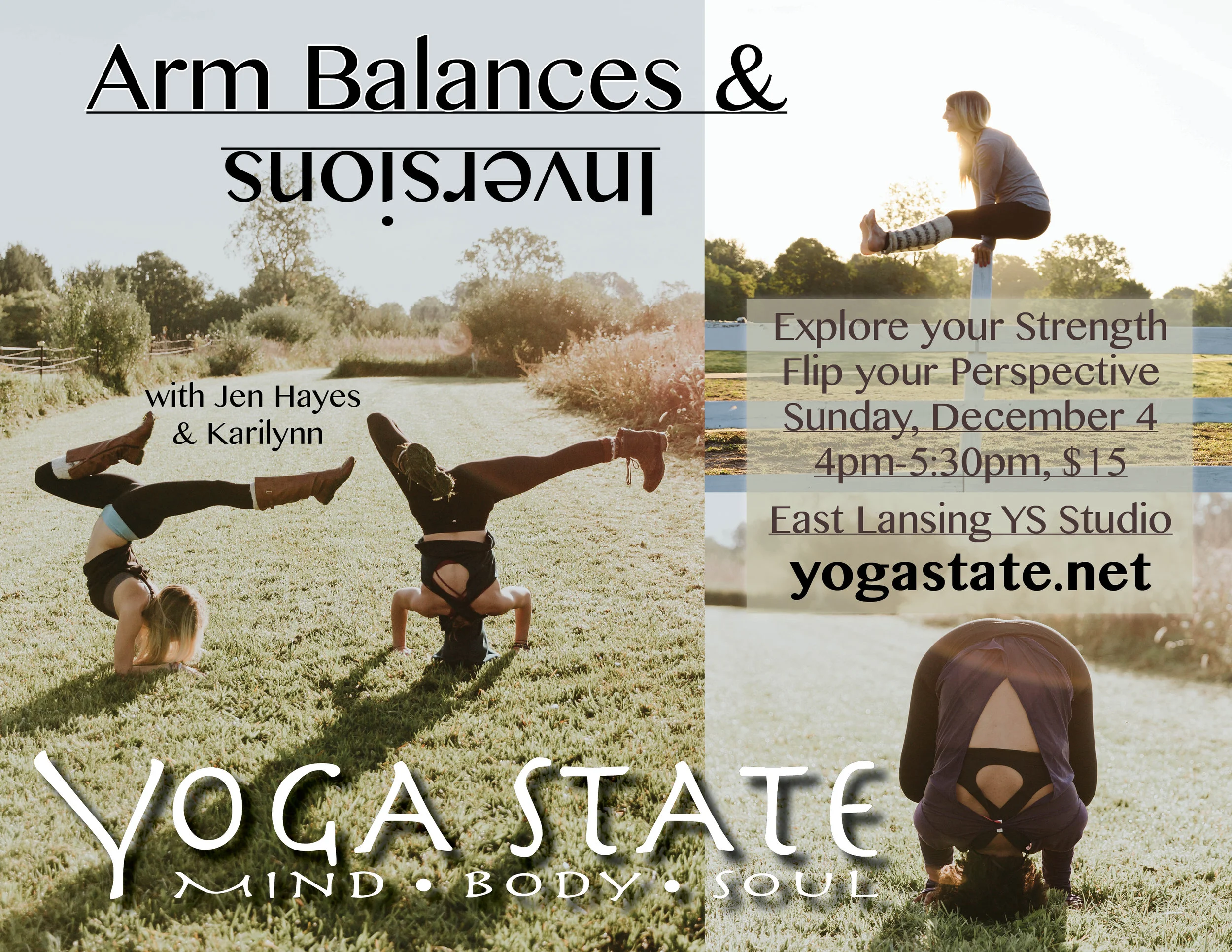 Arm Balances & Inversions
