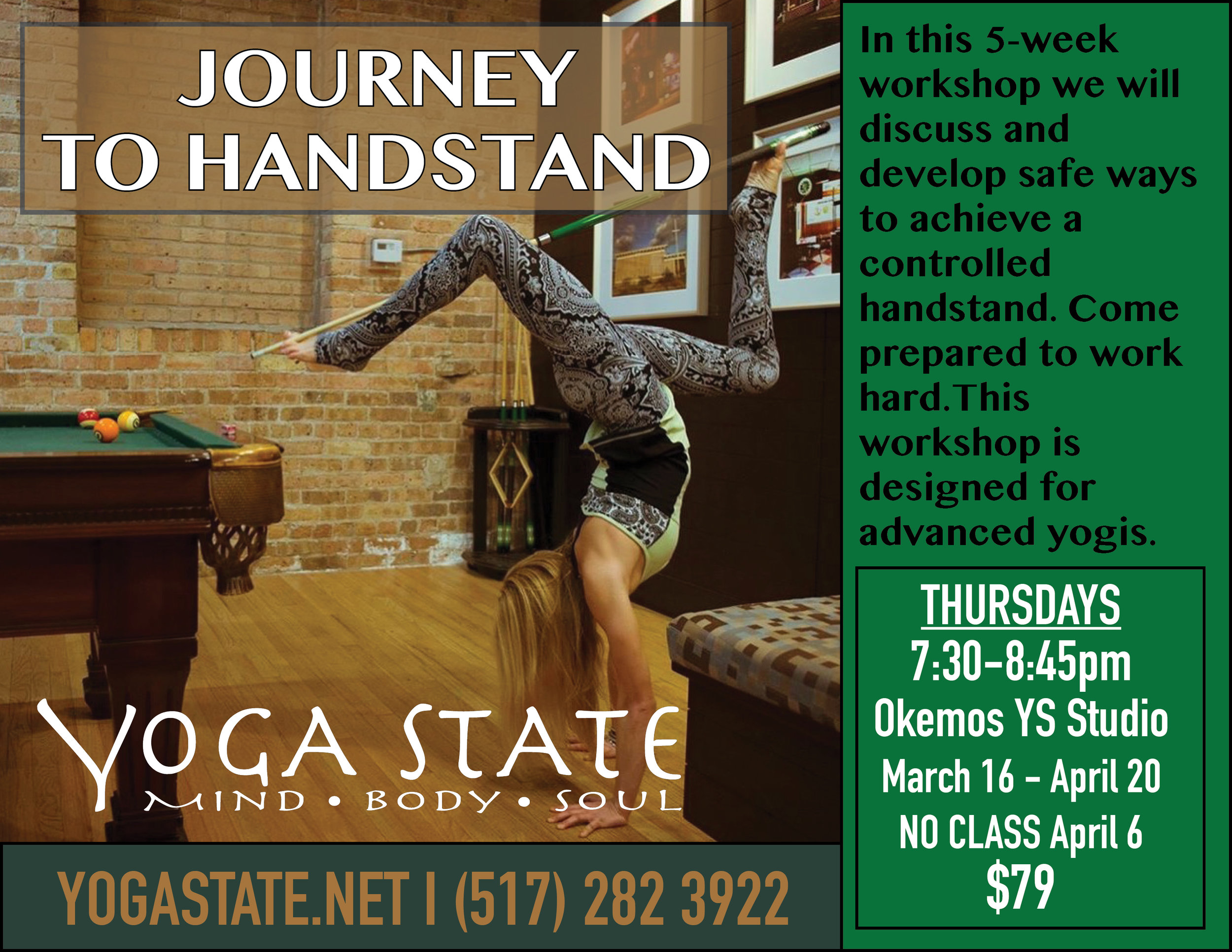 Journey to Handstand Week 1 (of 5)