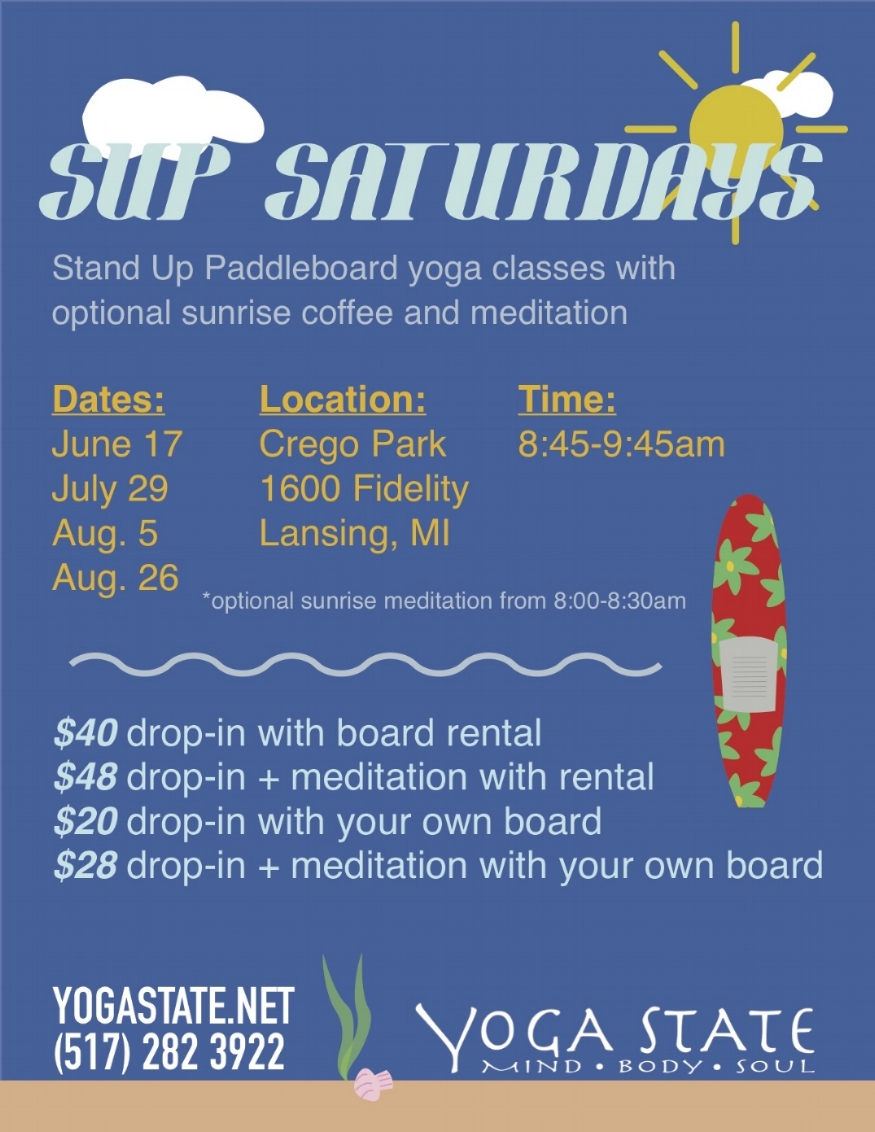 Stand Up Paddle Board + Optional Coffee/Meditation