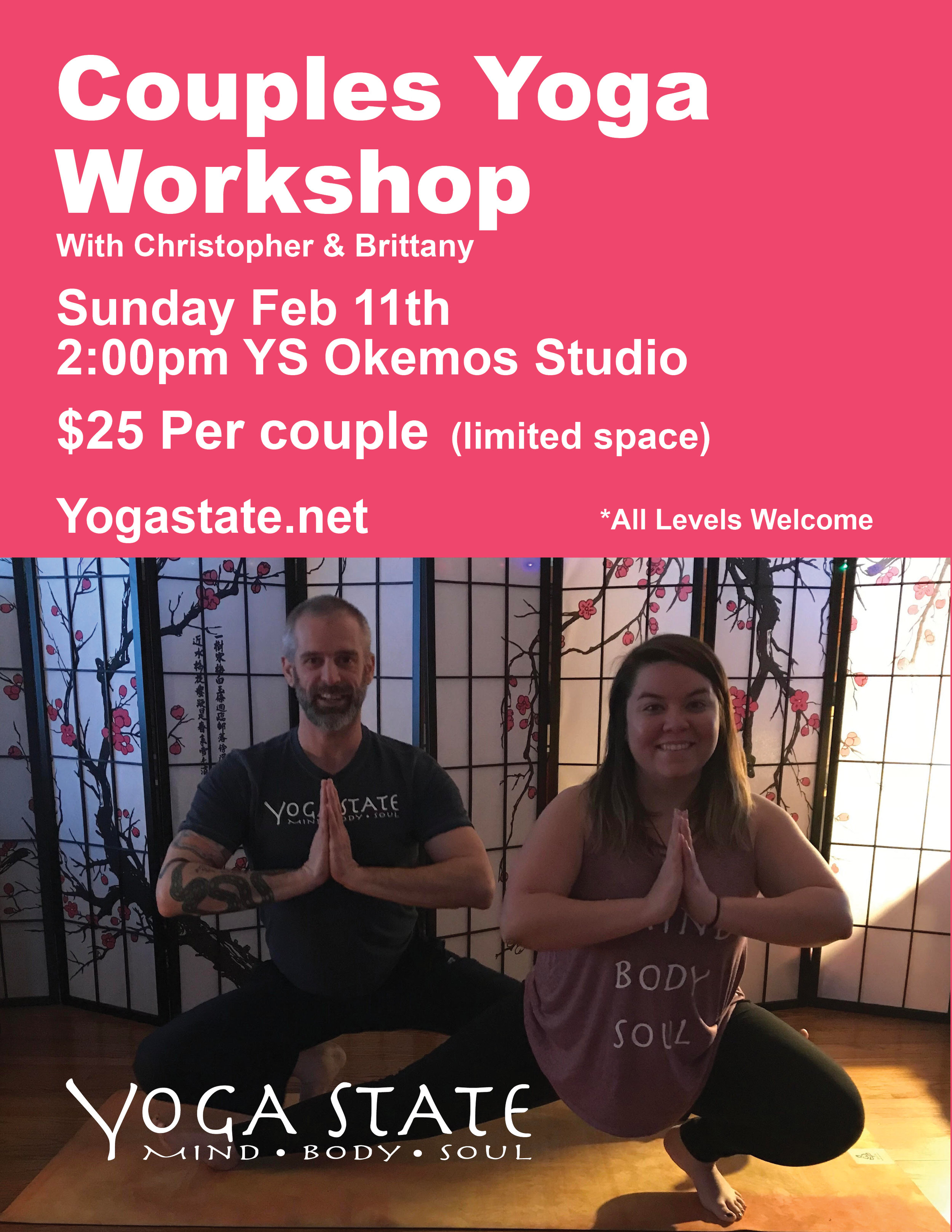 Couples Yoga Workshop
