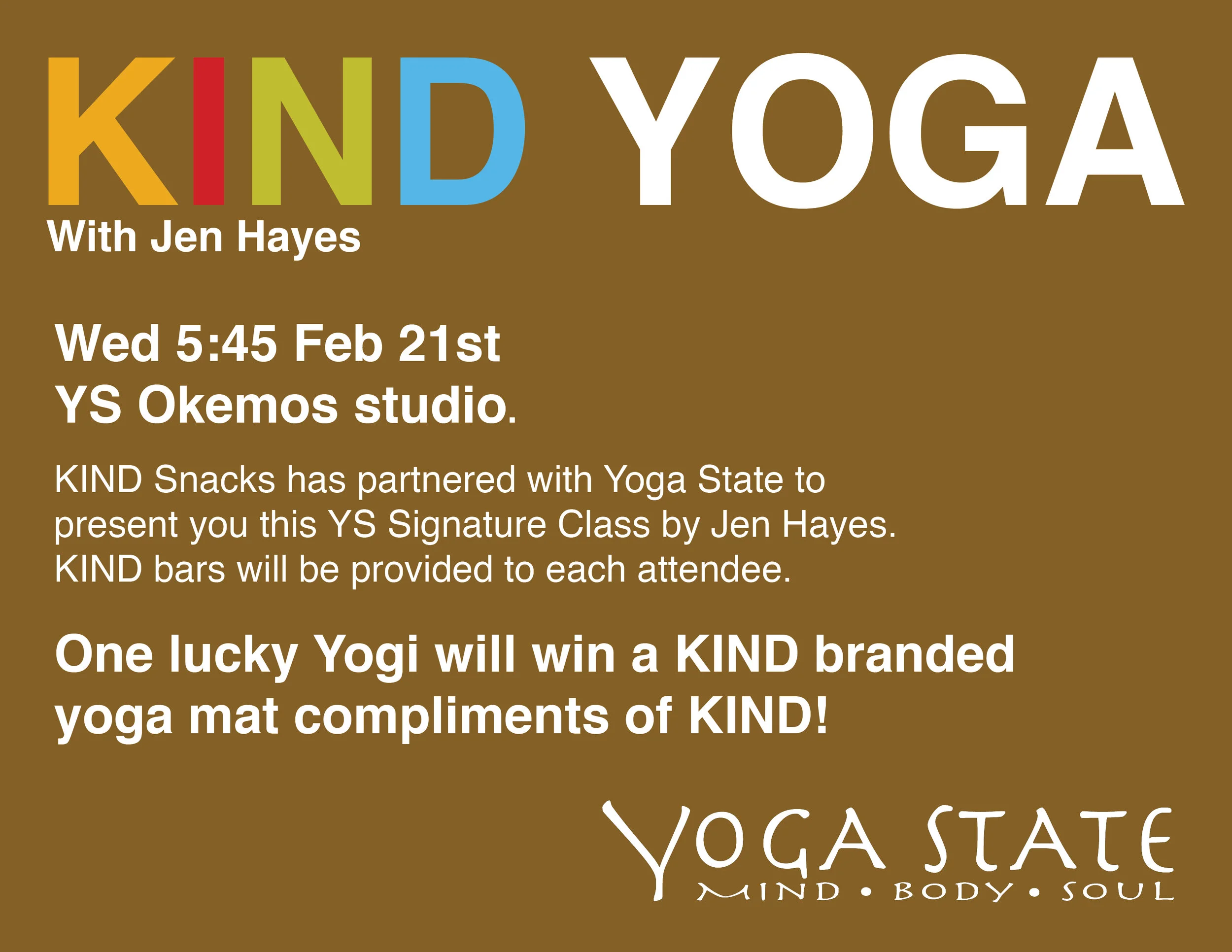 KIND Yoga and Spin