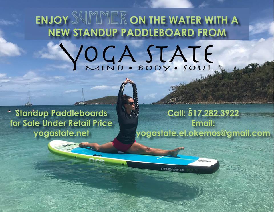Yoga State — Stand Up Paddle Board Yoga