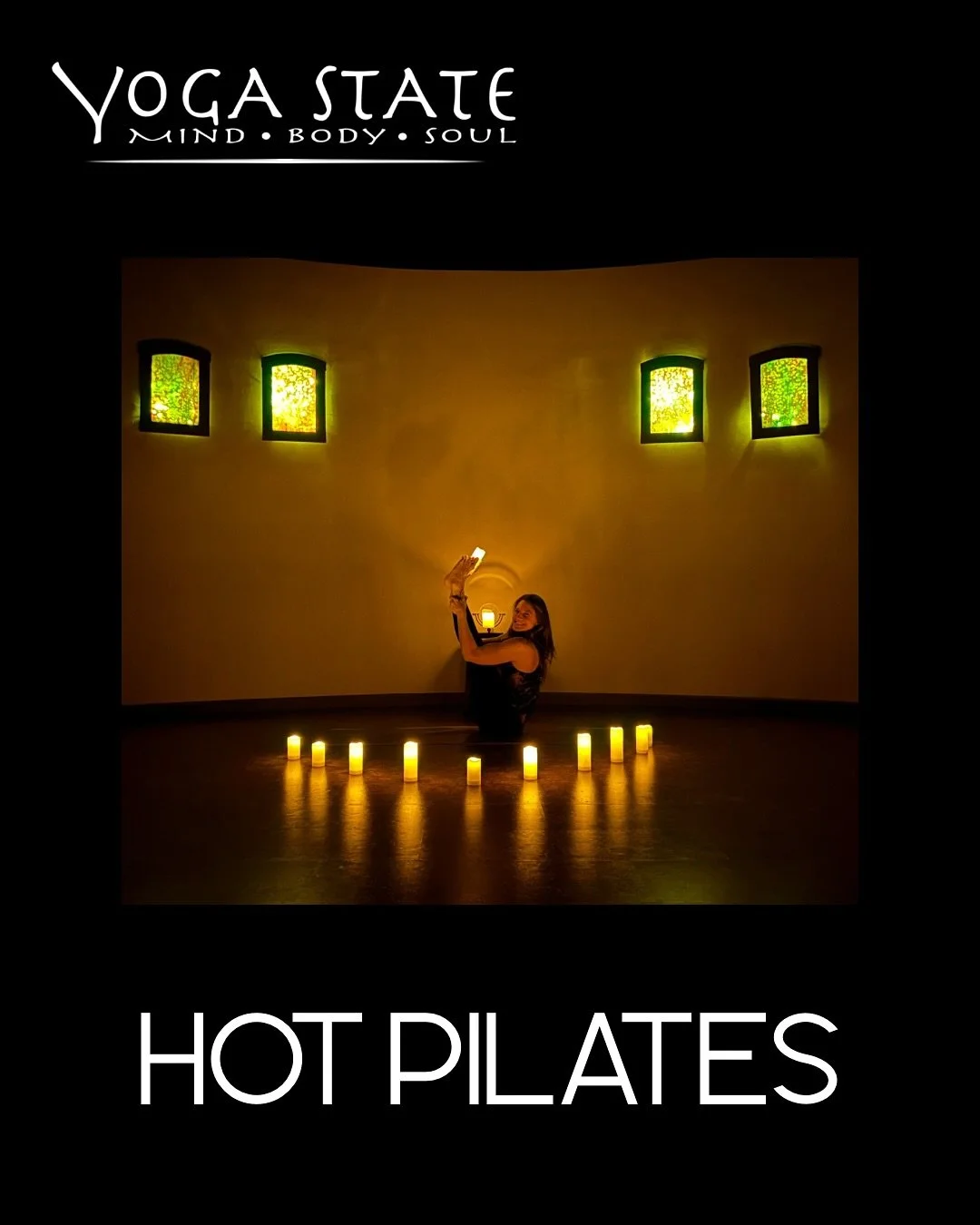 Hot Pilates kicks off tonight at 5:45pm!
And guess what? You get an extra chance this week → $5 Hot Pilates on Sunday at 7:15pm!