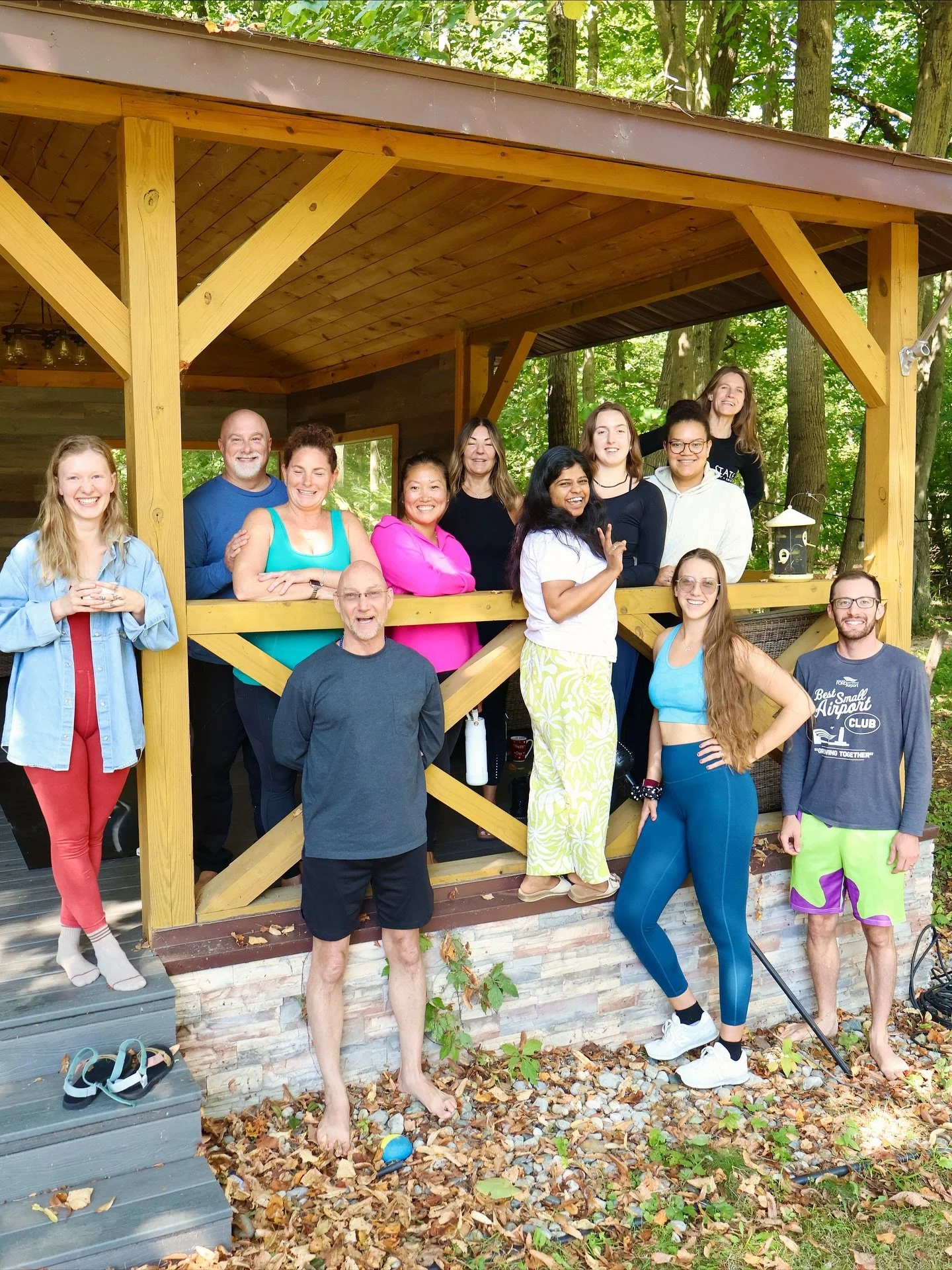 Yoga State Clarklake Retreat 2025

14 people, 1 house, and the best memories! From yoga ➝ pilates ➝ planes ➝ puzzles ➝ tie-dye ➝ cherry pit bags ➝ grape stomping (and so much more!), this weekend was unforgettable!!

Thank you to everyone who joined 