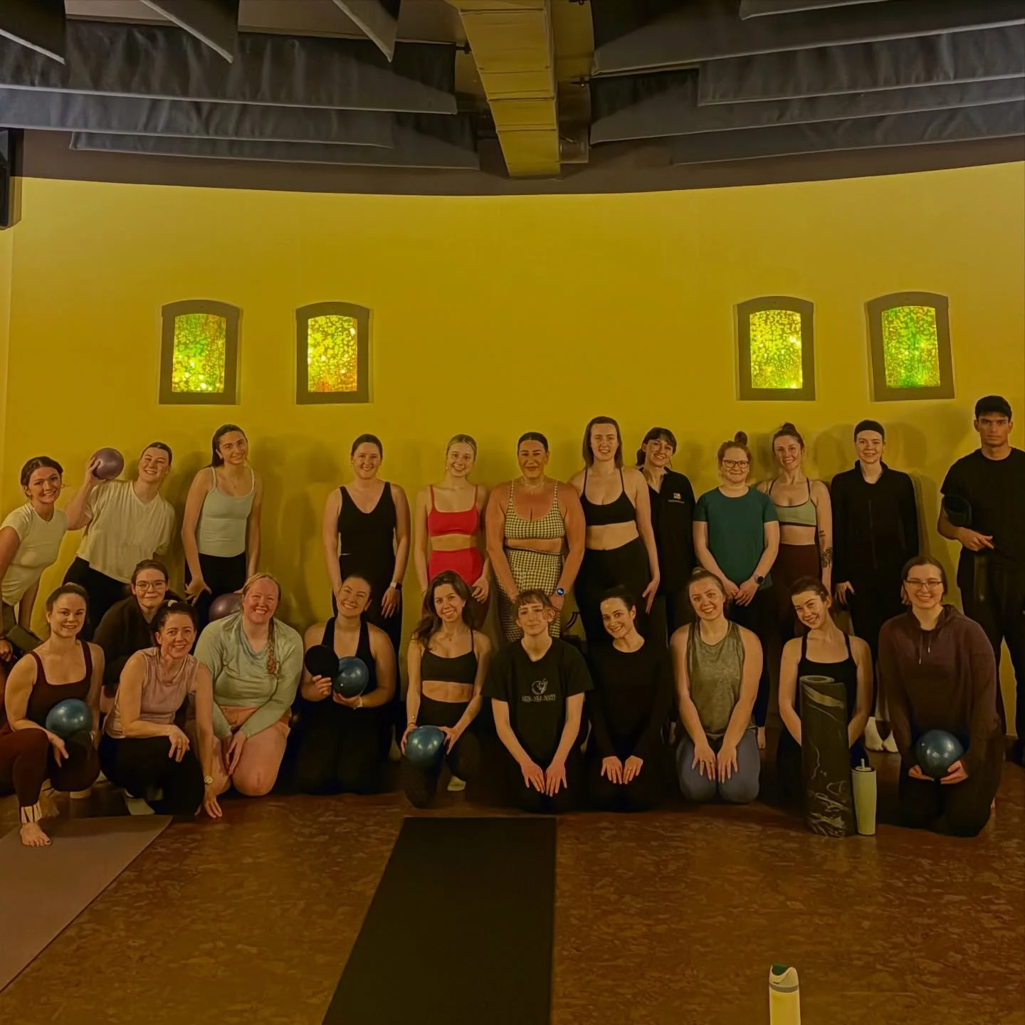 Wednesday
9:45am- EL Hot Vinyasa with Jen
5:15pm- O Candlelight Hot Vinyasa with Jen
6:00pm- O Tempo Spin with Carrie
6:00pm- EL Hot Pilates with Melissa
7:00pm- O Warming up to Yoga with Kaylynn
7:00pm- EL Hot Vinyasa with Madison

Thursday
7:00am-O