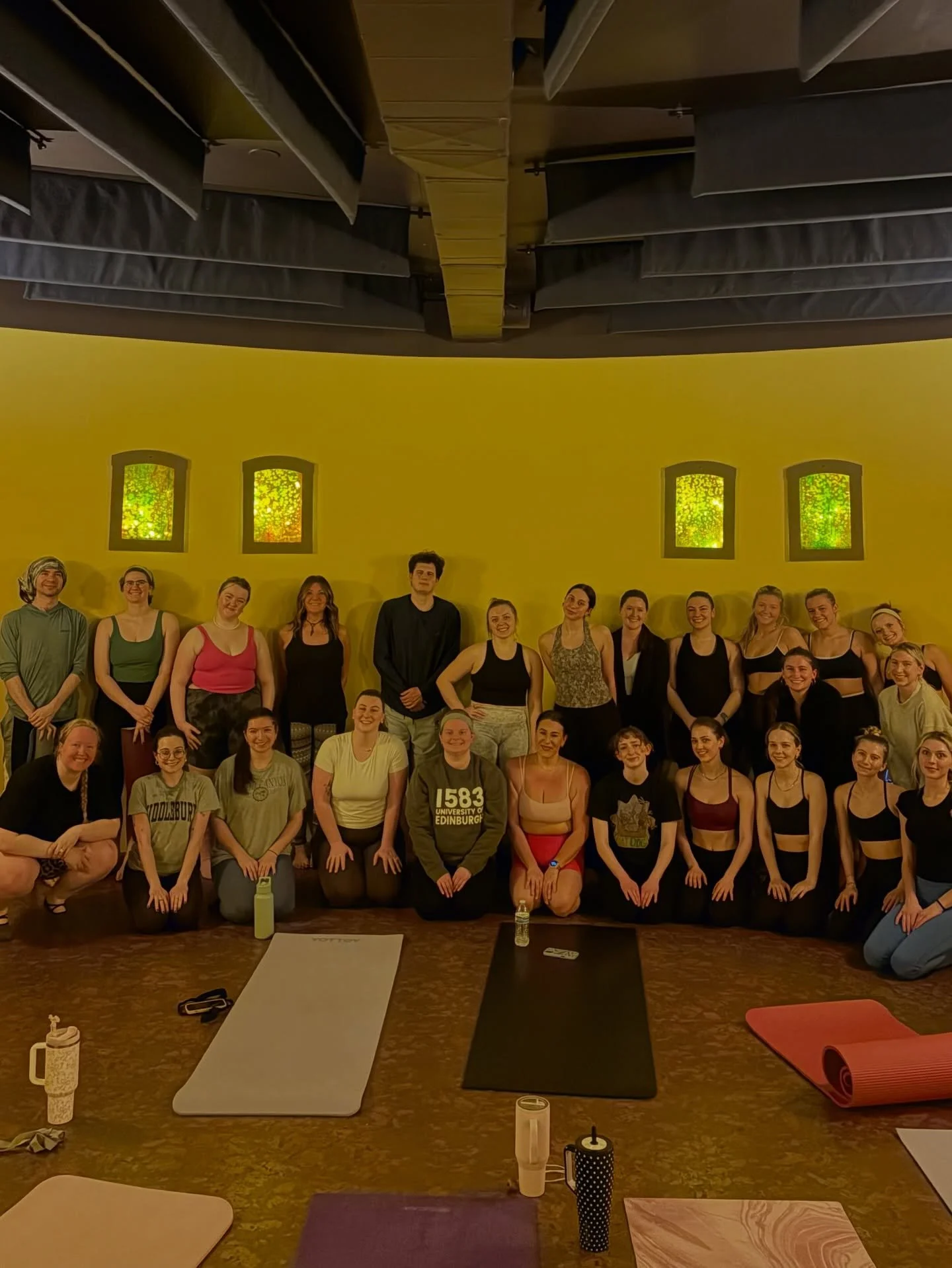 Monday
9:45am-O Hot Vinyasa with Jen
4:30pm-EL Hot Pilates with Skyler
5:30pm-O Light Vinyasa with Juli
5:45pm-EL Candlelight Hot Vinyasa with Jen
6:00pm-O Tempo Spin with Carrie
6:45pm-O Hot Vinyasa with Thomas
7:00pm-EL Hot Vinyasa with Aleah

Tues