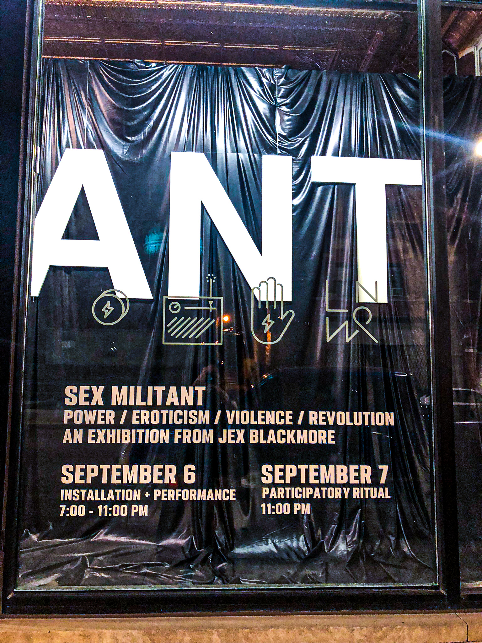 Exhibition Window Display