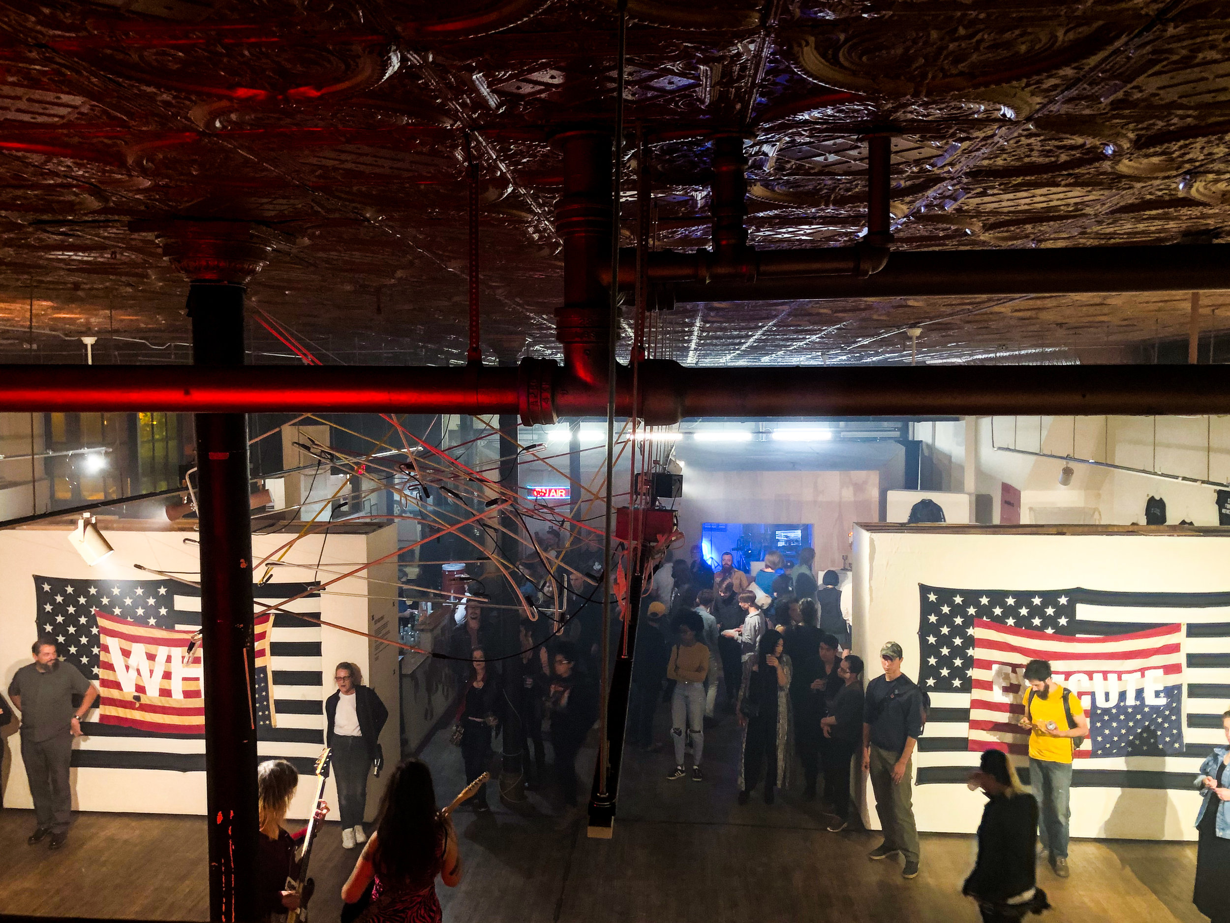 "SEX MILITANT" installation view.