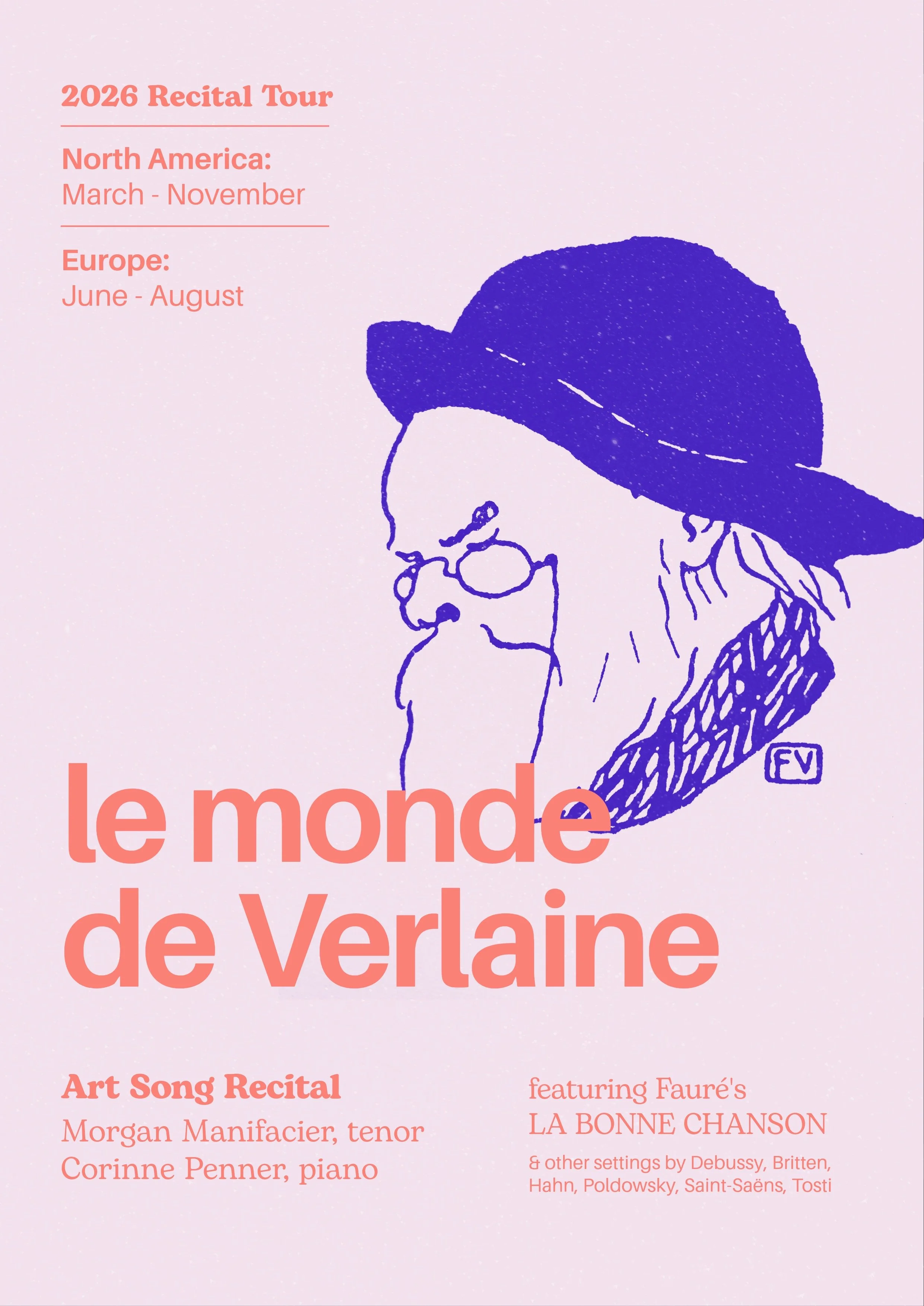Le Monde de Verlaine: Recital at the Alliance Française de Chicago