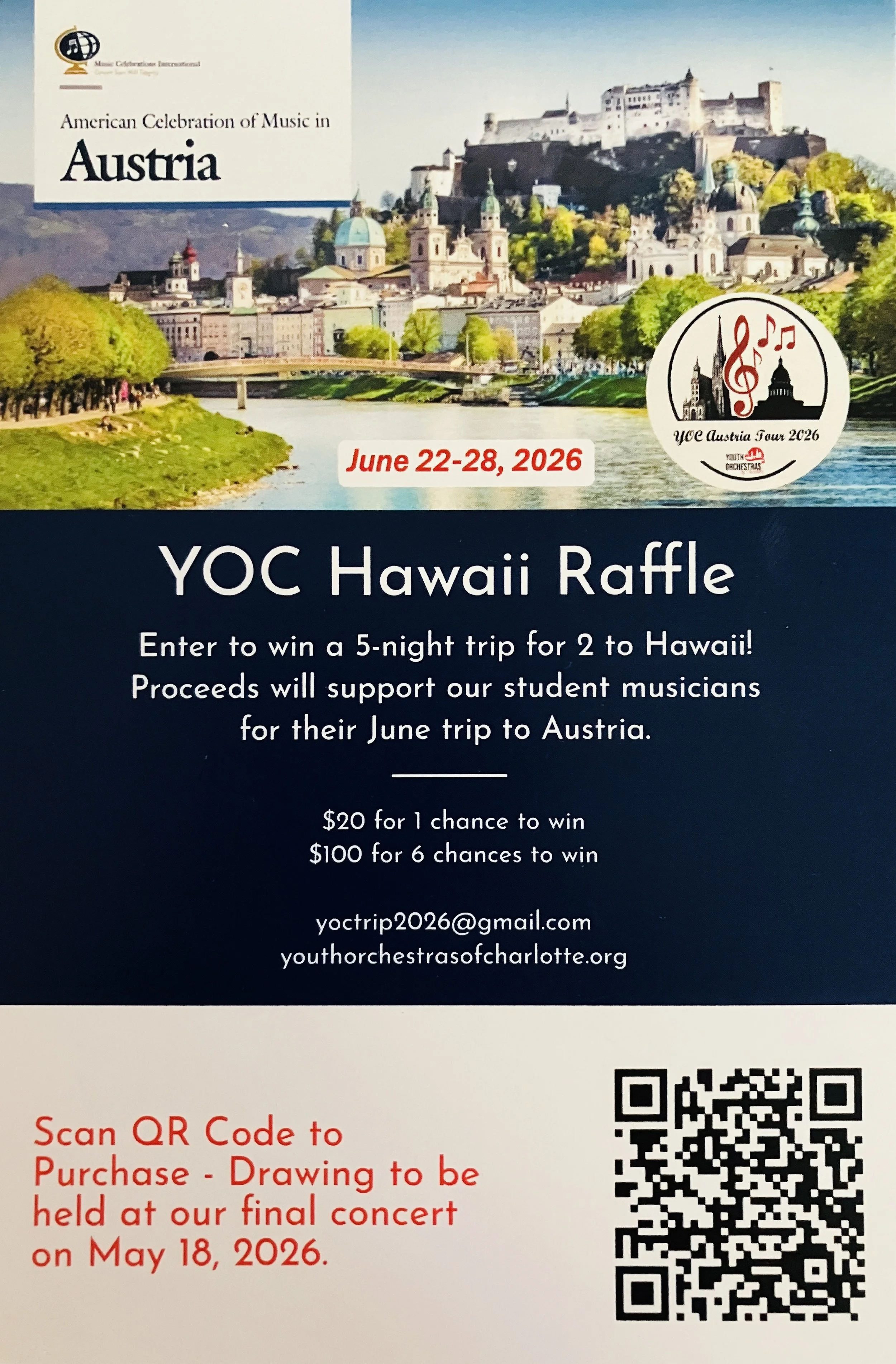Hawaii Trip Raffle