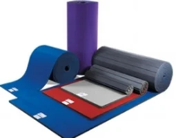 Carpet bonded cheer roll