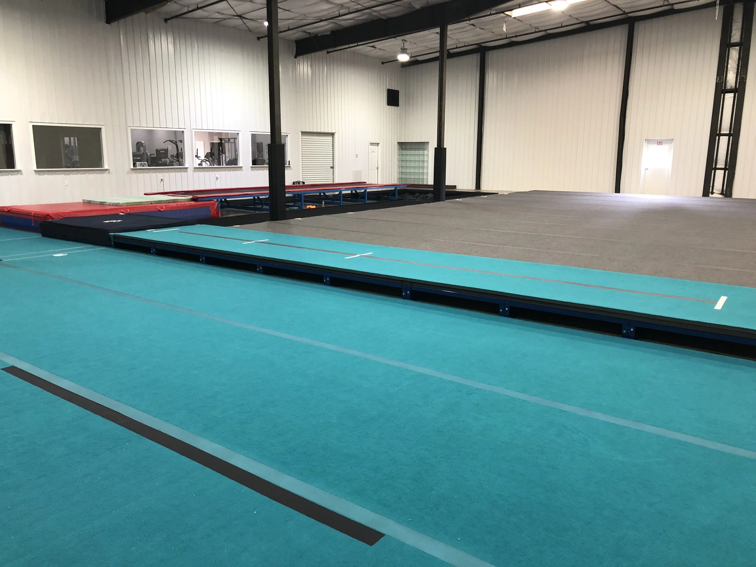 GLORY AND POWER TEAL CHEERLEADING ROLL