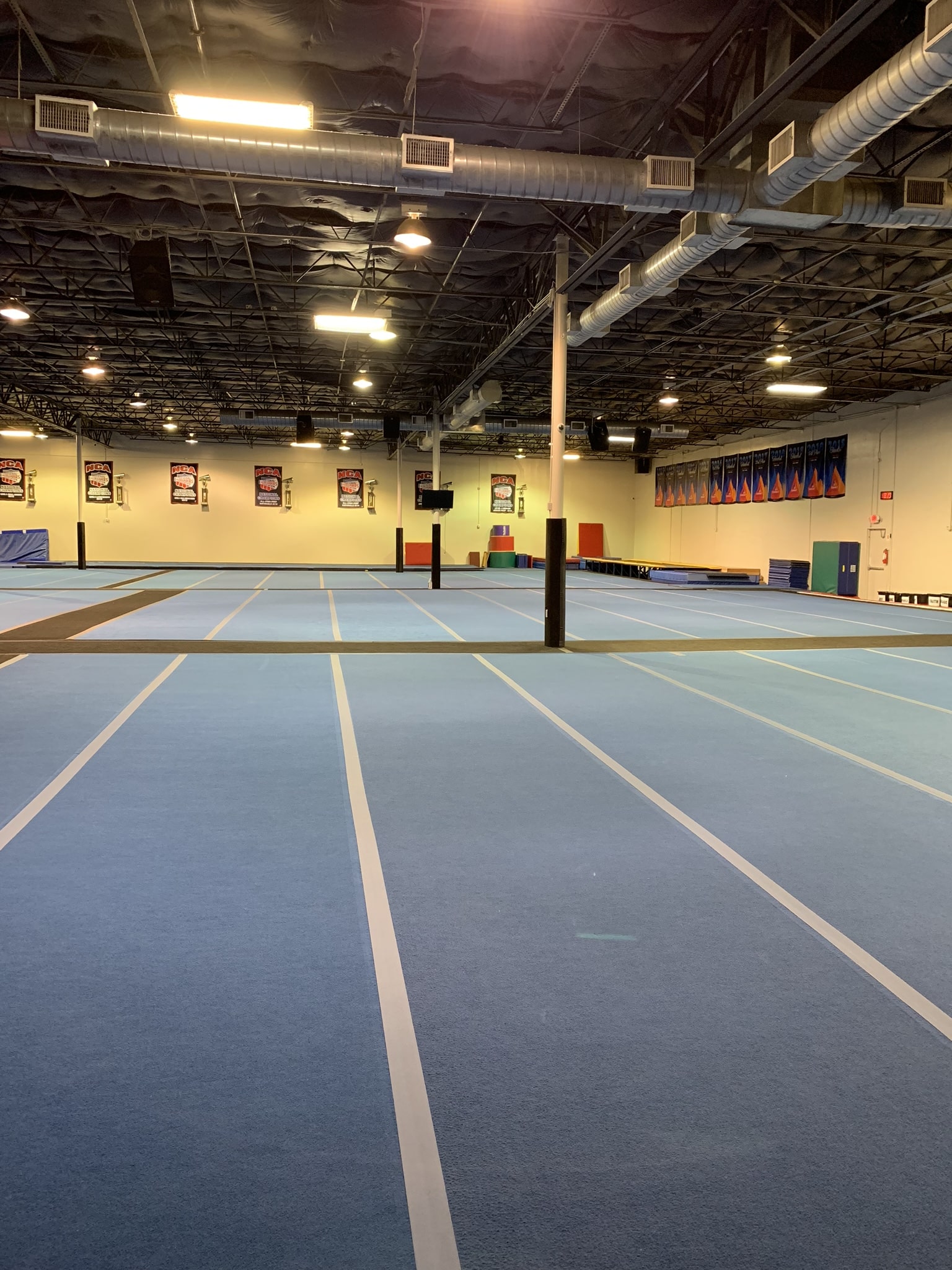 gymnastics spring mat