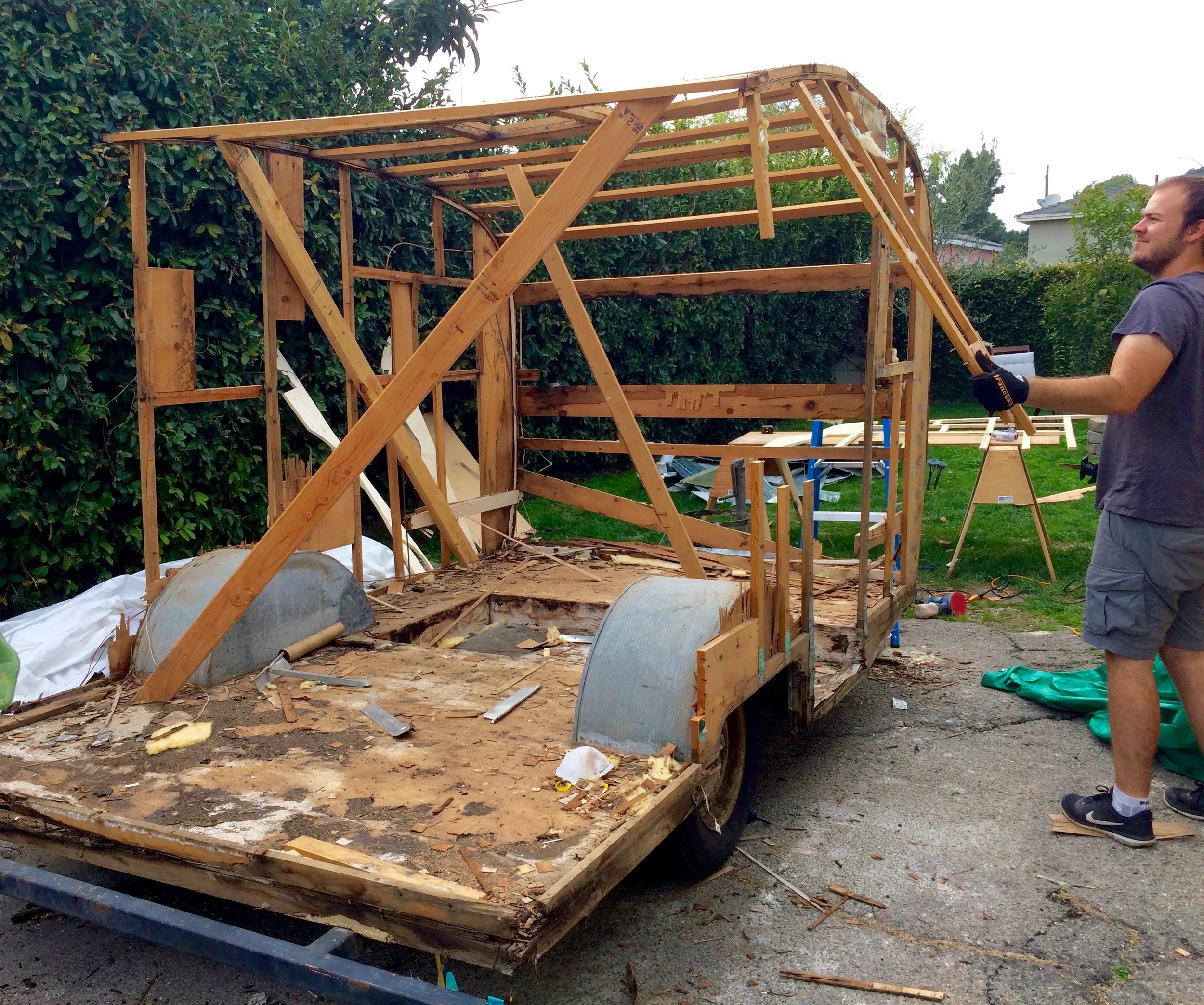 Taking the frame off