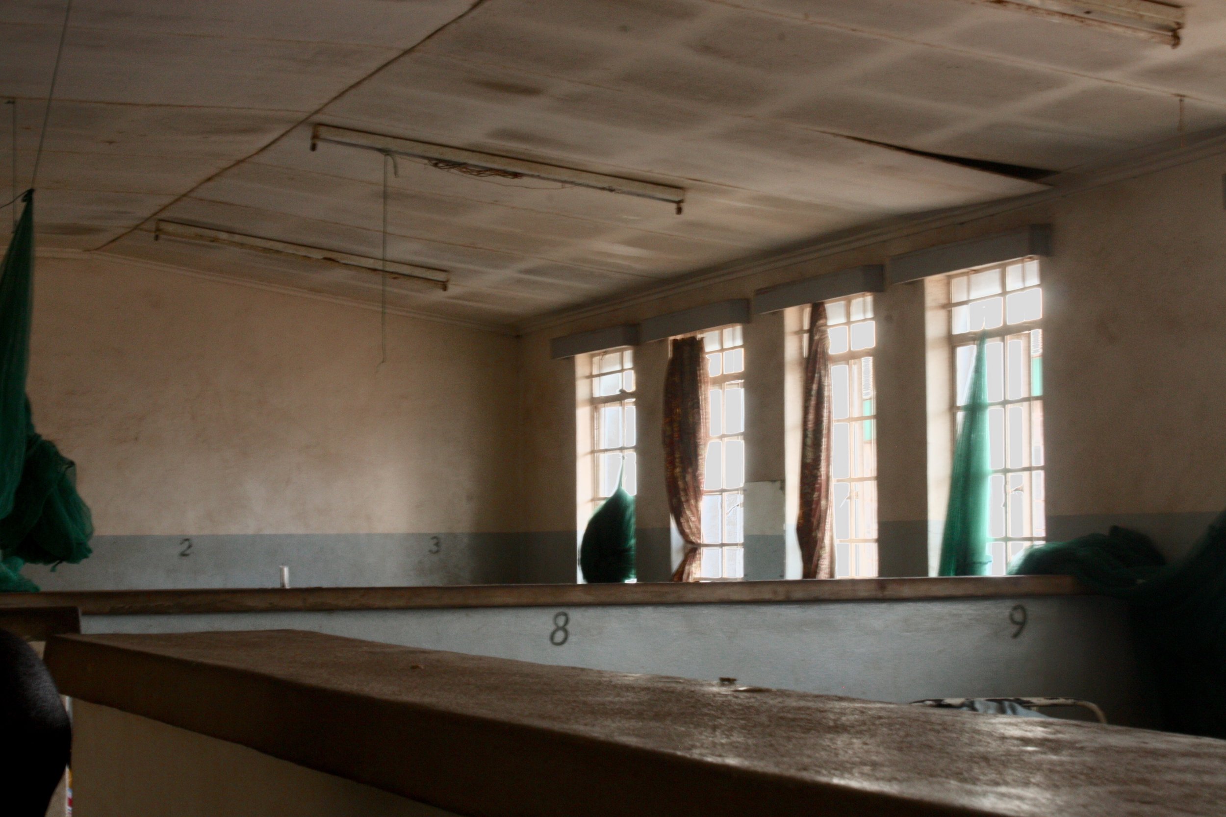 Women's ward at Kabudula Hospital, July 2017