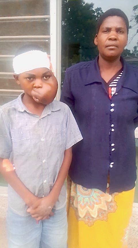 Mphatso and his mother