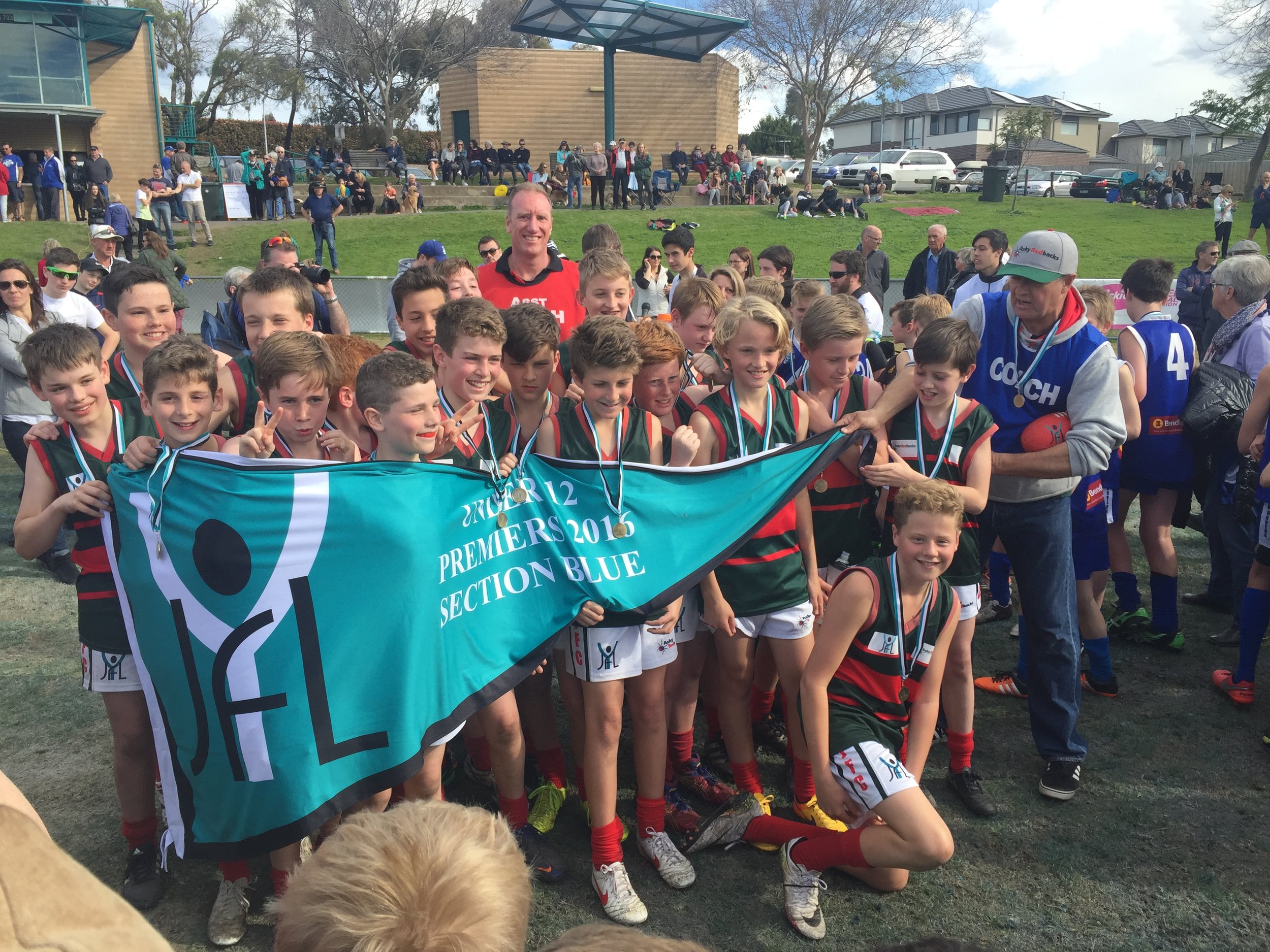 U12 Boys Black Coach: Greg Dixon Under 12 Blue Division Premiers