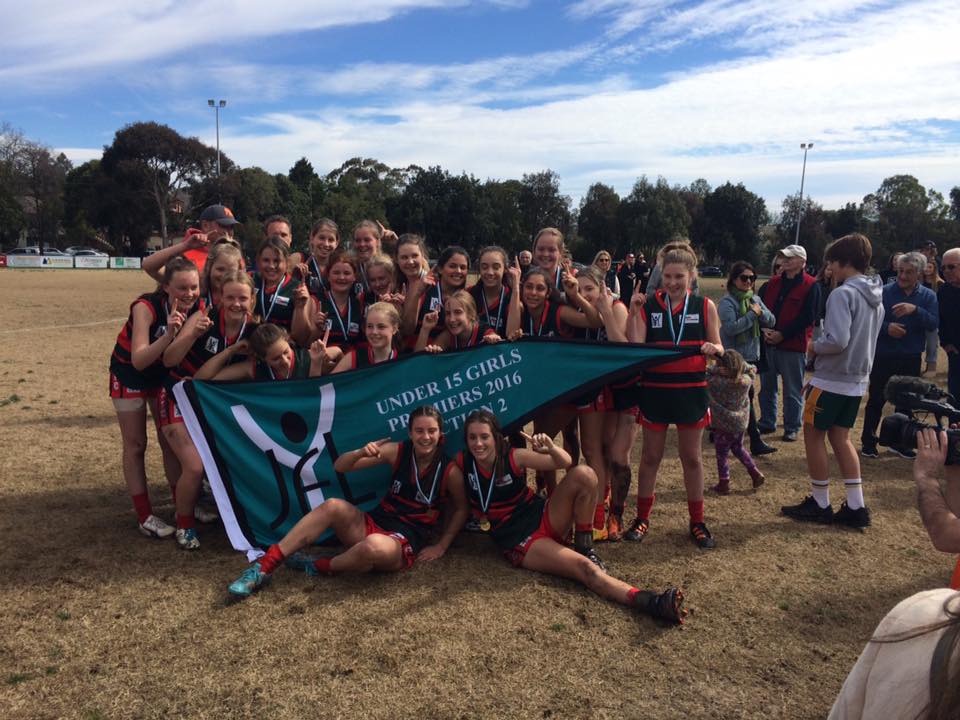 U15 Girls Red Coach: David Cooper Under 15 Division 2 Premiers