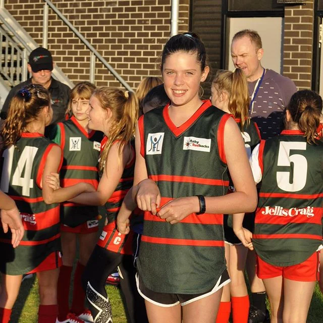 First footy jumper footy feels. Time for a highlight reel before registrations open for the 2020 season #yearofthespider