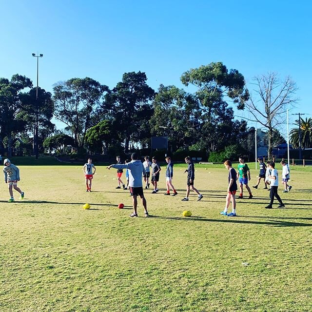 Good day for it π
@singy5 is running this mornings U13 session.