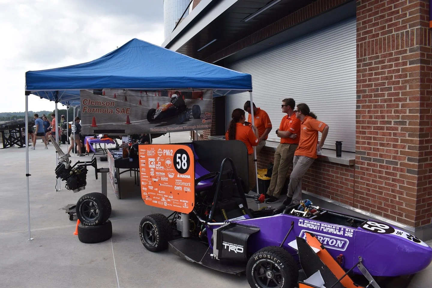 Thank you to everyone who stopped by to learn about Clemson Formula SAE and our journey in designing, building, and racing our car. We&rsquo;re excited to welcome new members and share our passion for engineering and motorsports!