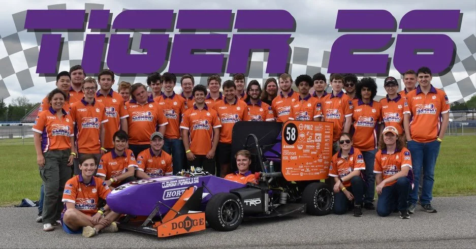 Clemson Formula SAE is officially registered for the 2026 Formula SAE Michigan IC Competition!

#Tiger25 #ClemsonFSAE #FormulaSAE #FSAE #FormulaStudent #Motorsports #Competition #RaceCar #RaceTeam #STEM #Engineering #Automotive #Clemson #ClemsonUnive