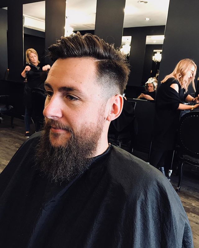 Still have spots left this week for men&rsquo;s haircuts! Short back and sides, fade, or a longer textured look,  book in now and add on the deluxe package  that includes a wash, deluxe head massage and a complimentary beer!!!! Also appointments with