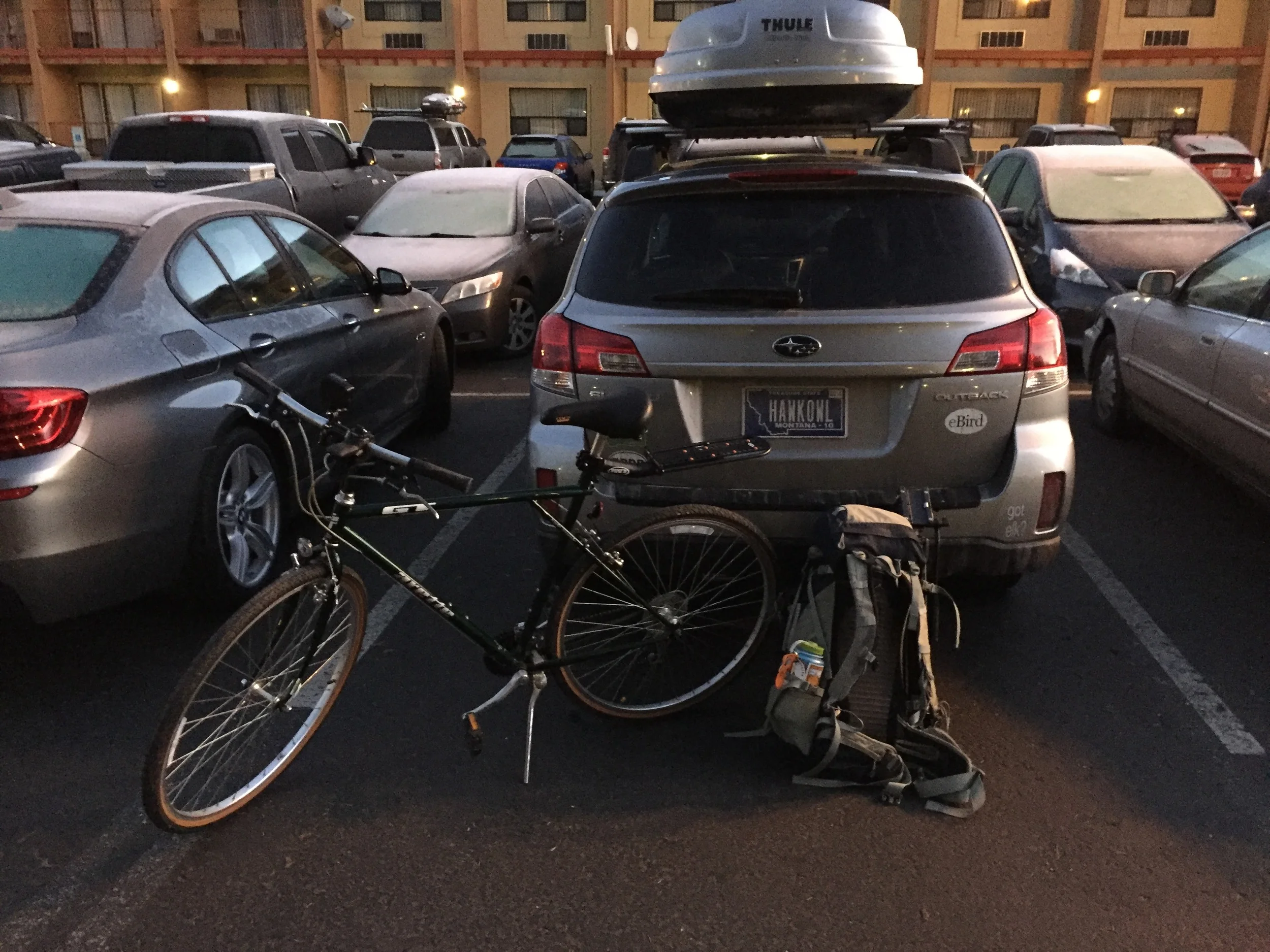 Day 1: Biking into Canada