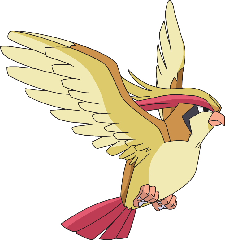 Pidgeot reminded me of a Peregrine Falcon and is the most realistic bird Pokémon