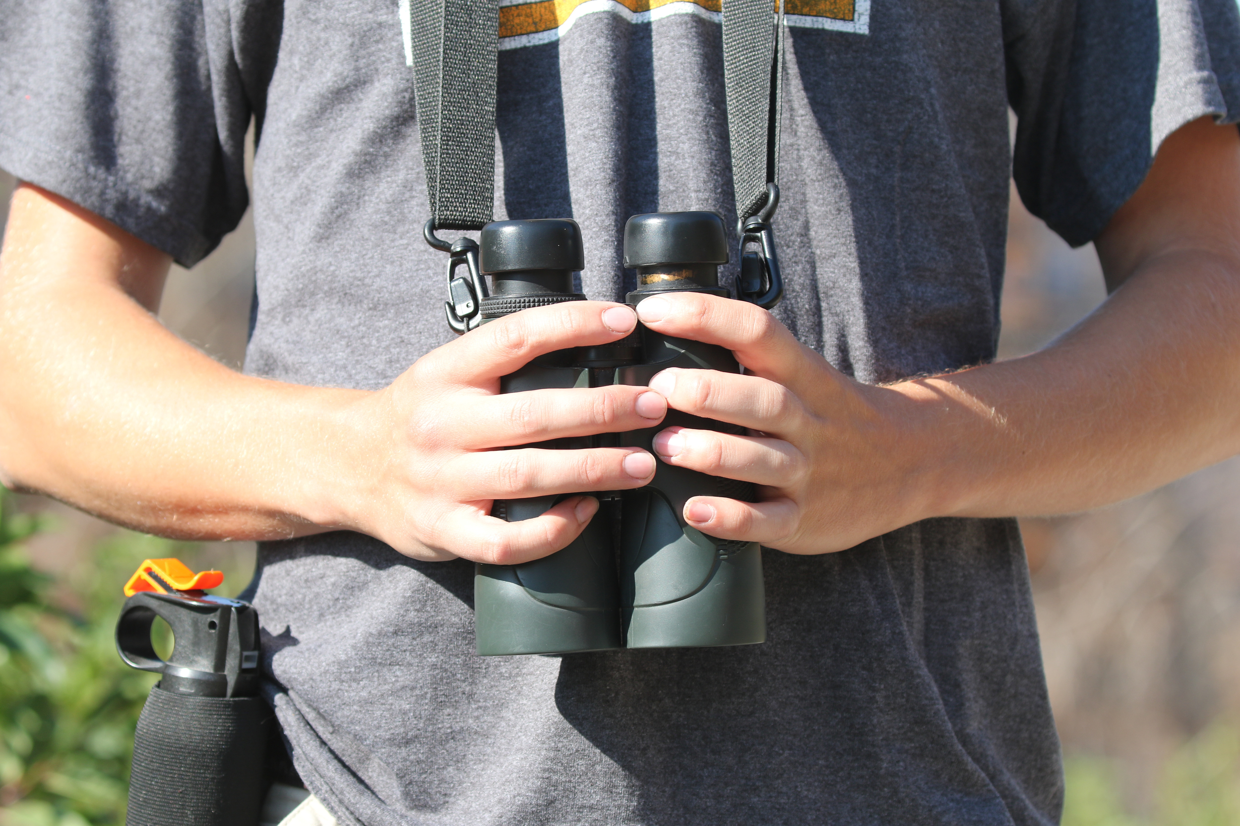 Montana birders usually roll with bear spray, especially birding the remote corners of Glacier NP