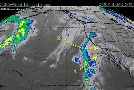 source: SFSU (GOES West image)