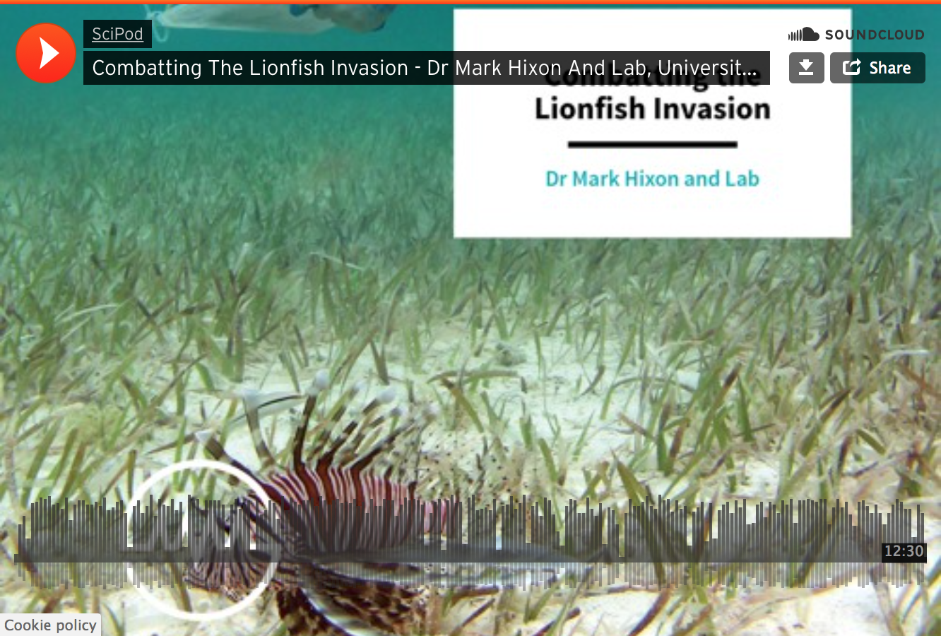 Scipod Combatting the Lionfish Invasion